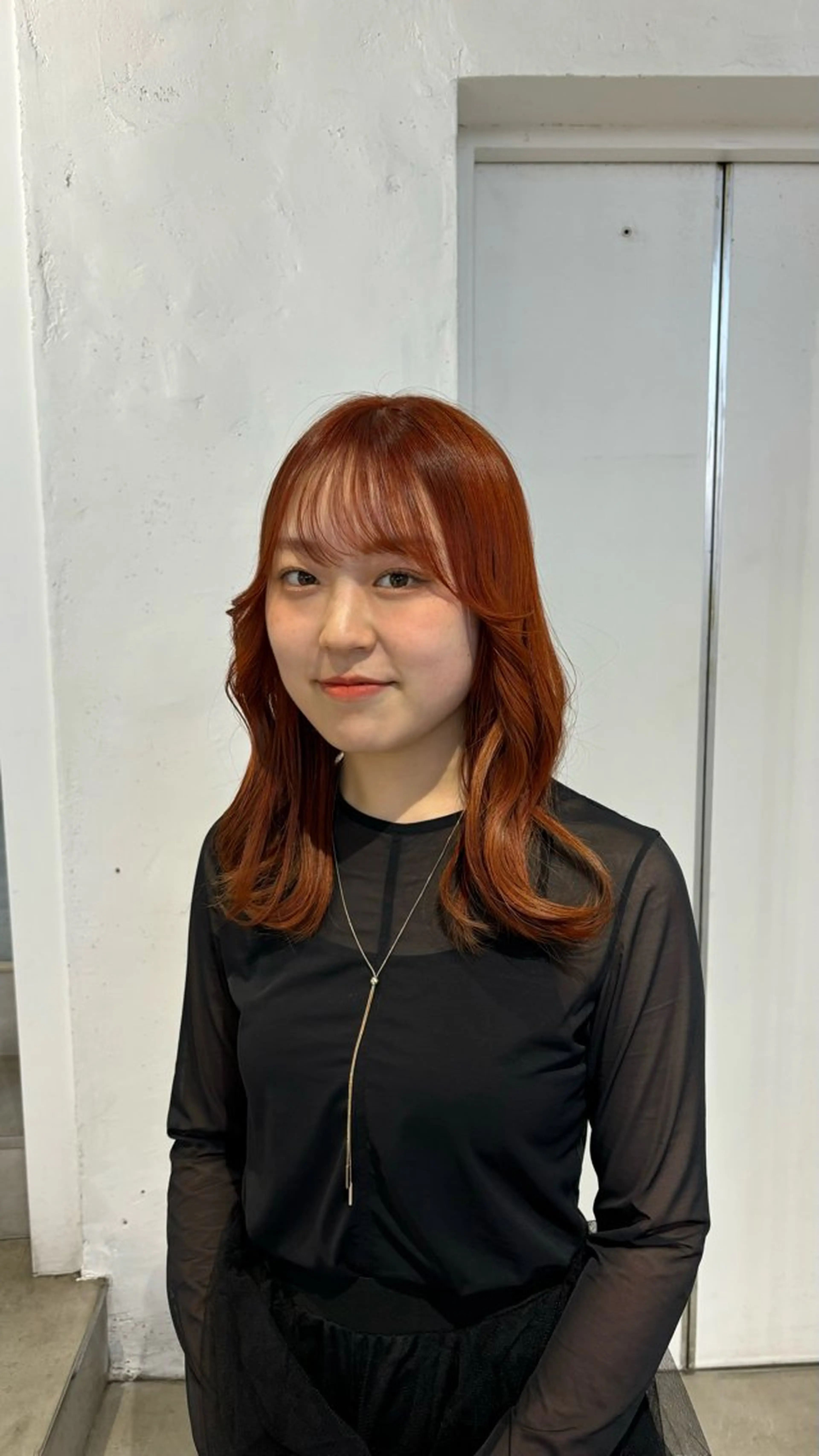 セミロング カラー ガーリーネイル hiroka🩰🎀のネイルデザイン