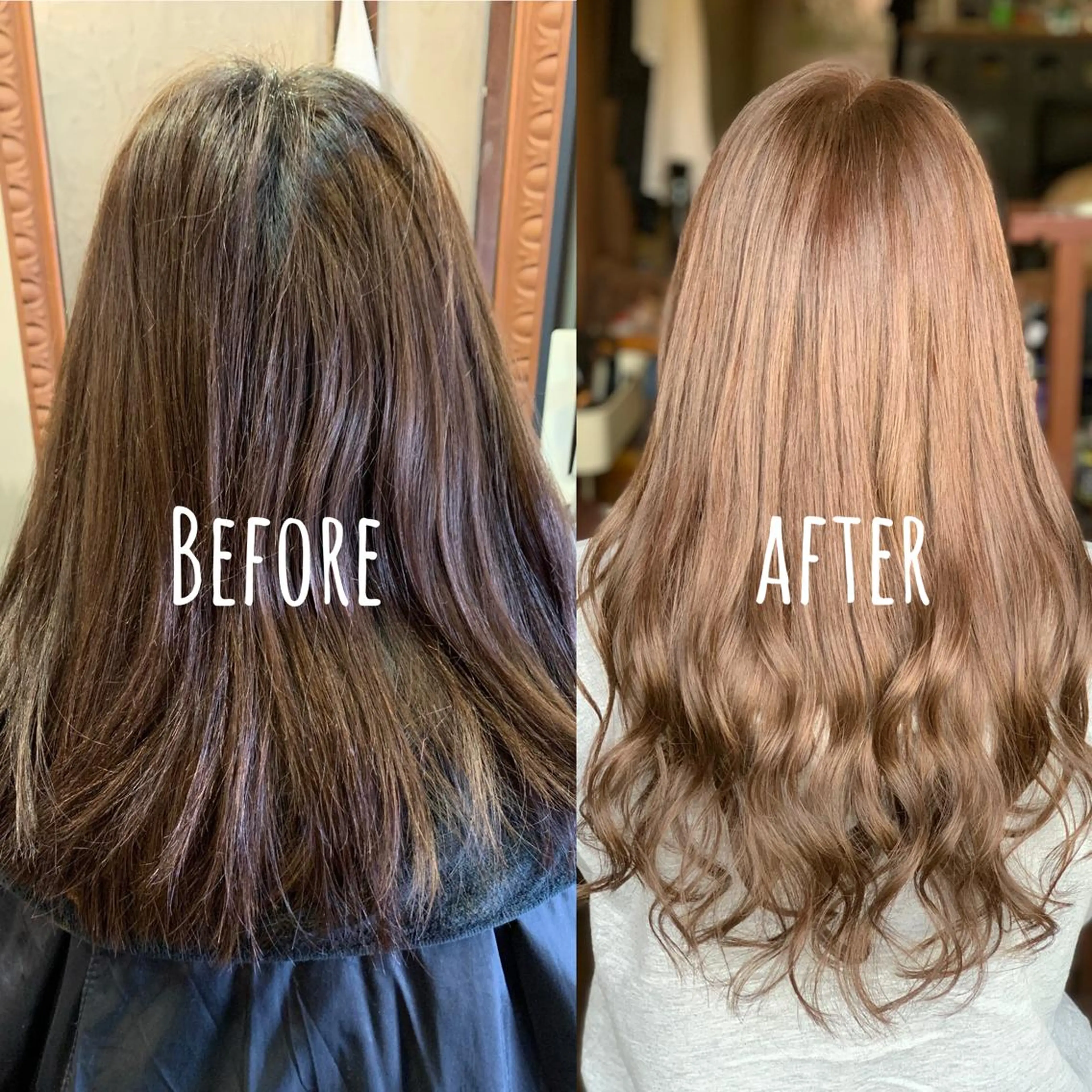 ロング シールエクステ エクステ カット ヘアカラー エクステ ReHyd BEAUTÉ salon&store 心斎橋店所属・❤️MASAKO❤️ 🌸🩷エクステ🩷のヘアスタイル