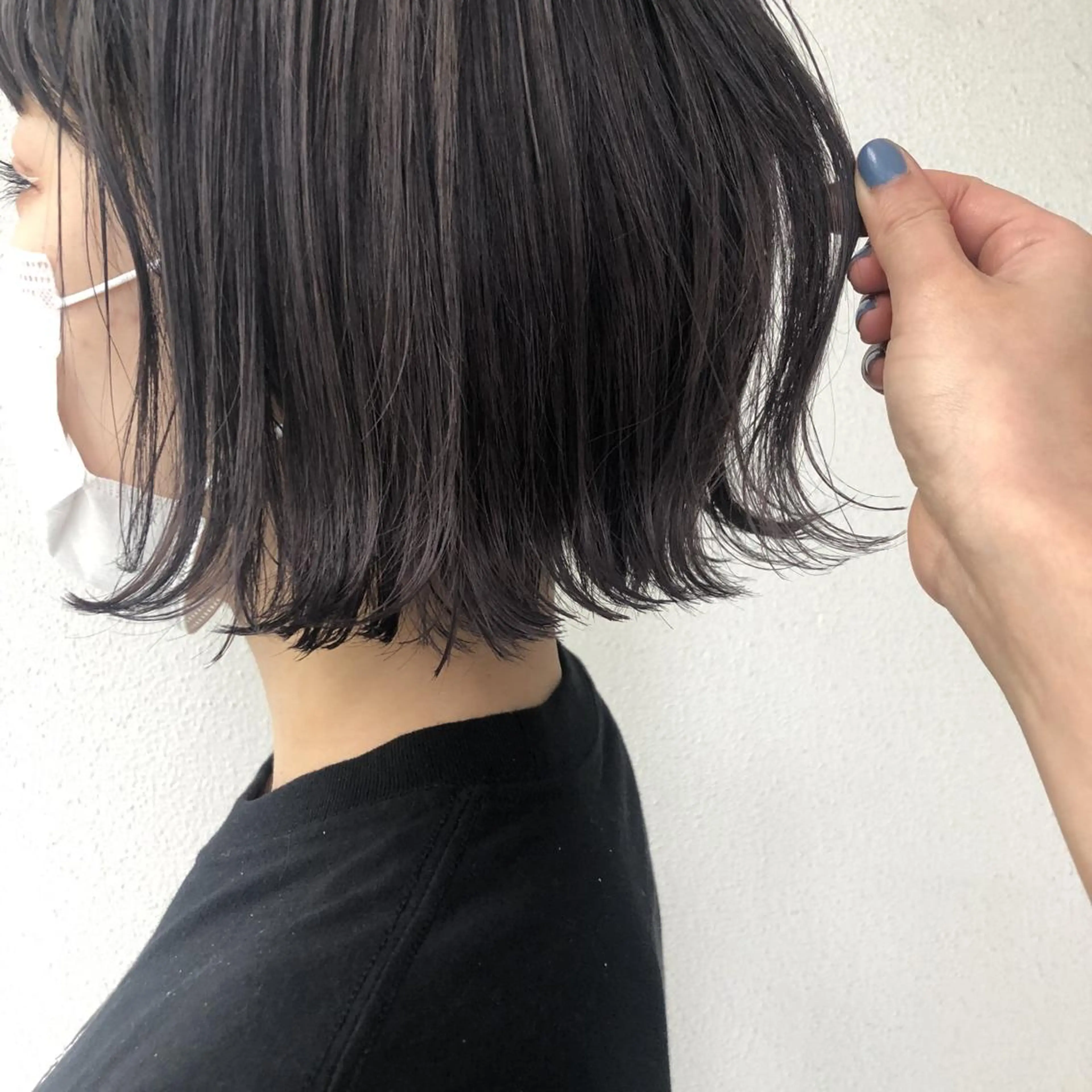 ミディアム ダメージレス◎東区/ 艶カラー💫/斉藤拓のヘアスタイル