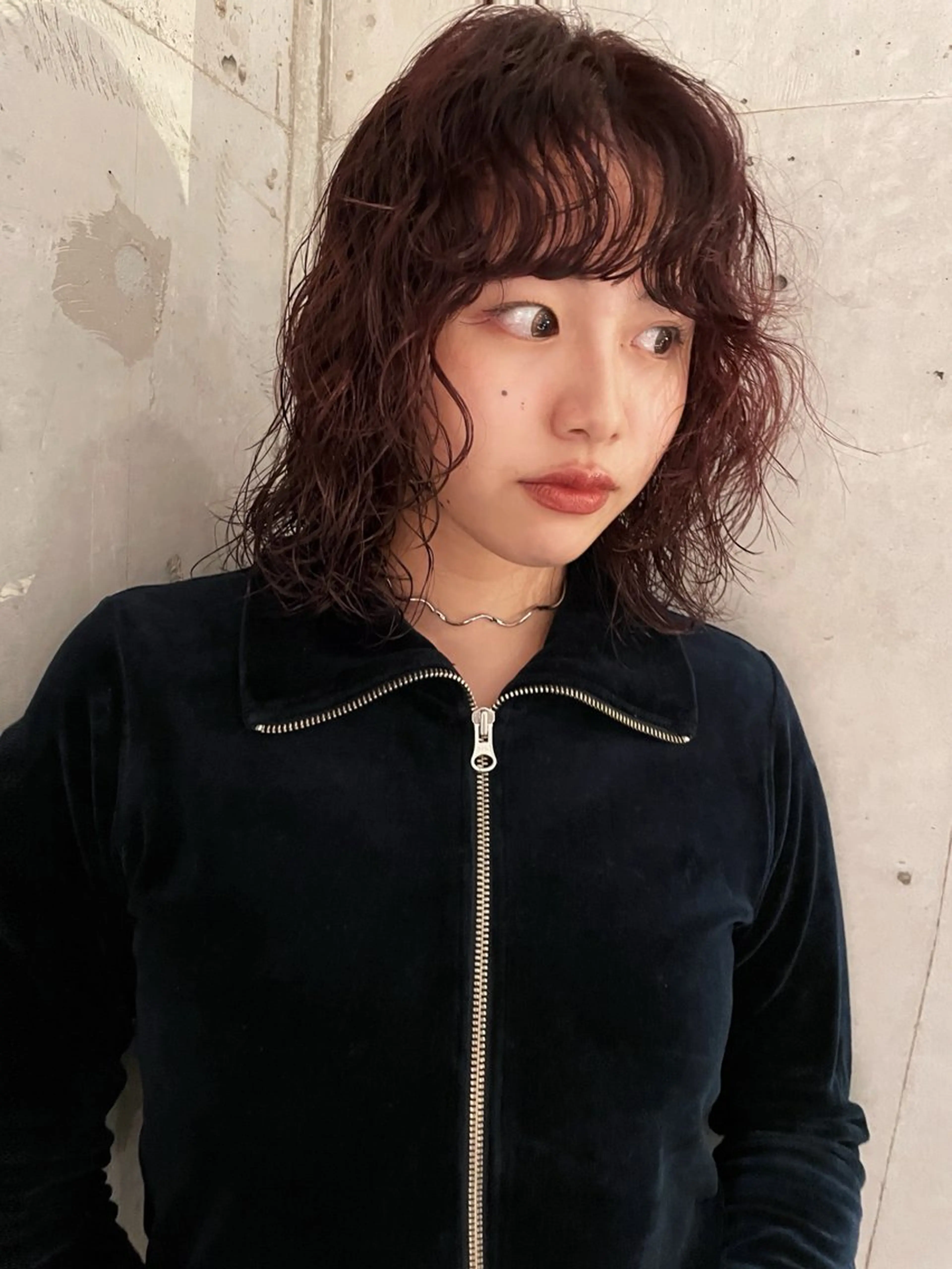 ミディアム パーマ カット パーマ sano rikitoのヘアスタイル