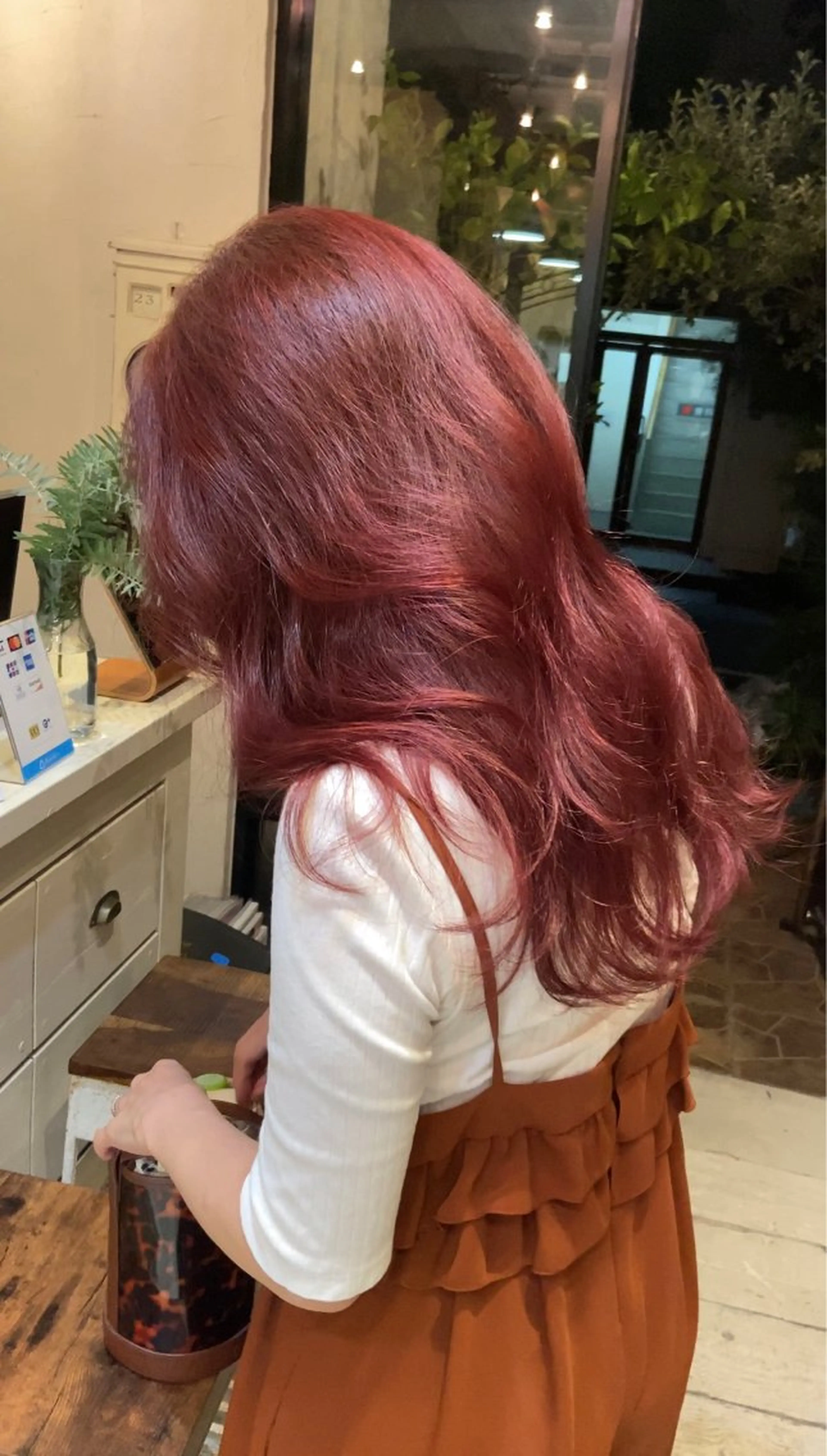 ロング カラー カット ヘアカラー トリートメント ダメージレス美容師 🌱水島侑理のヘアスタイル