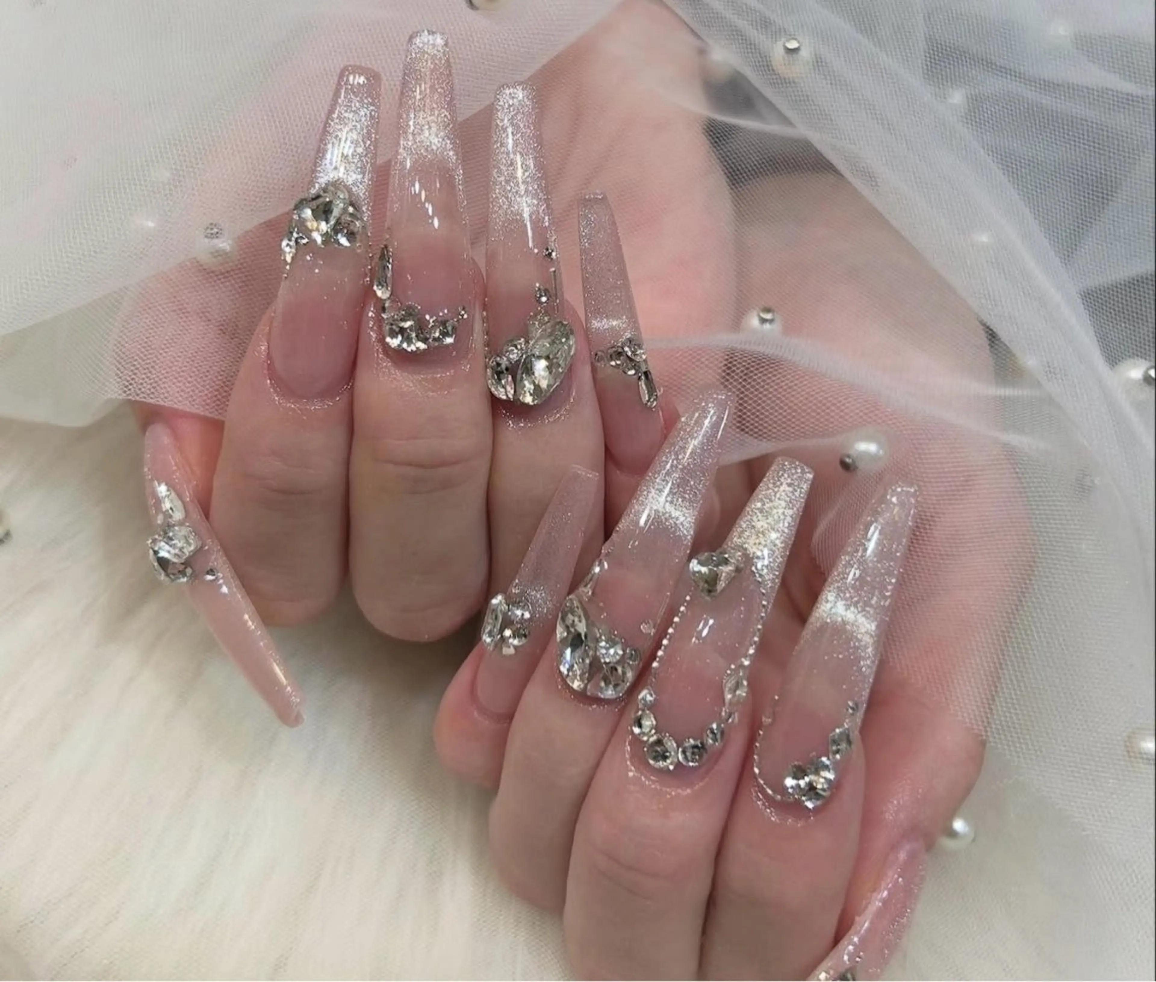 ネイル アートネイル フレンチネイル ジェルネイル ニュアンスネイル オフィスネイル ハンドネイル Nie Nail Shinokuboのネイルデザイン