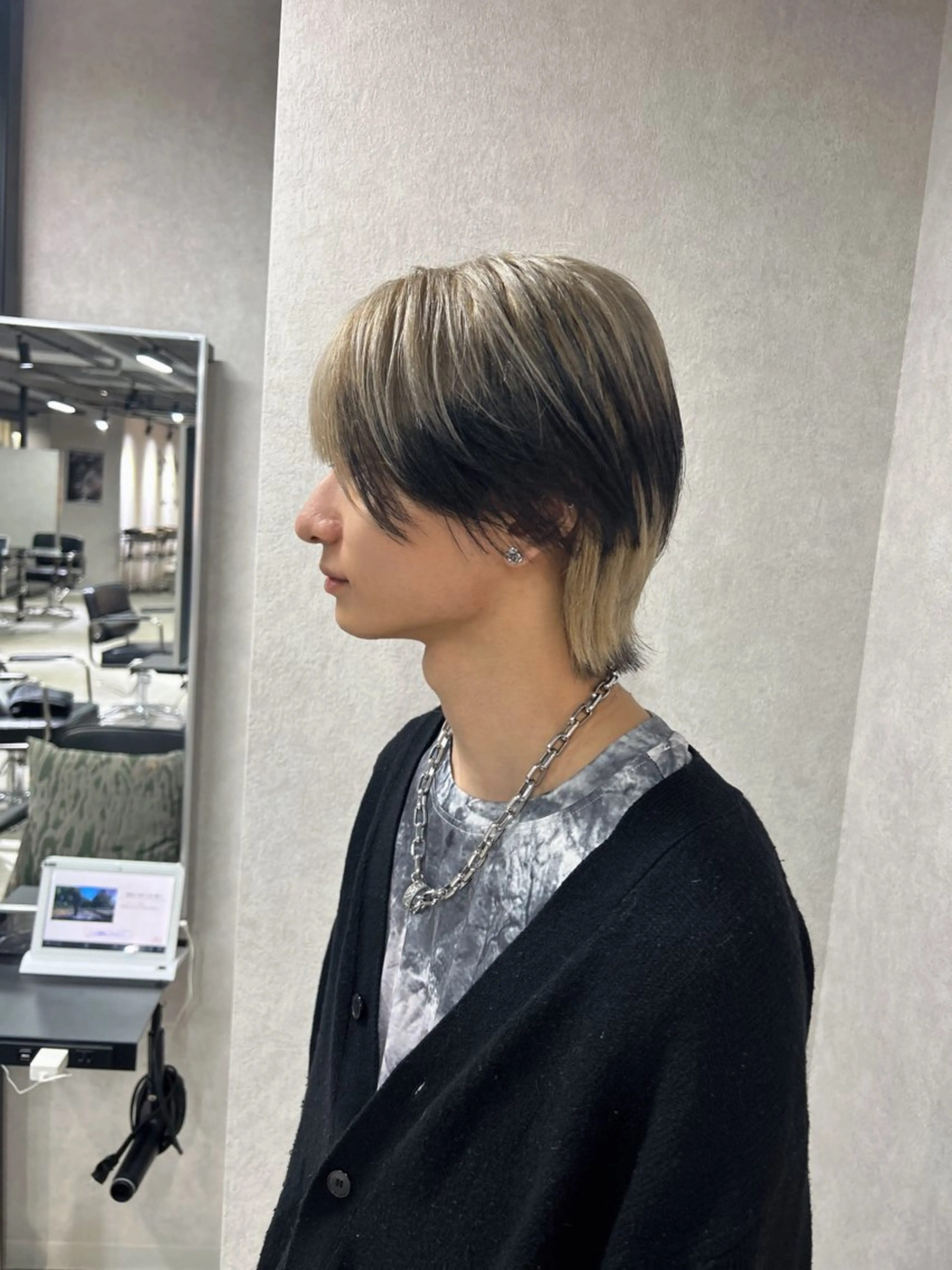 ショート カラー デザインカラー 髪質改善大阪/ 酸性縮毛矯正/ゆうとのヘアスタイル