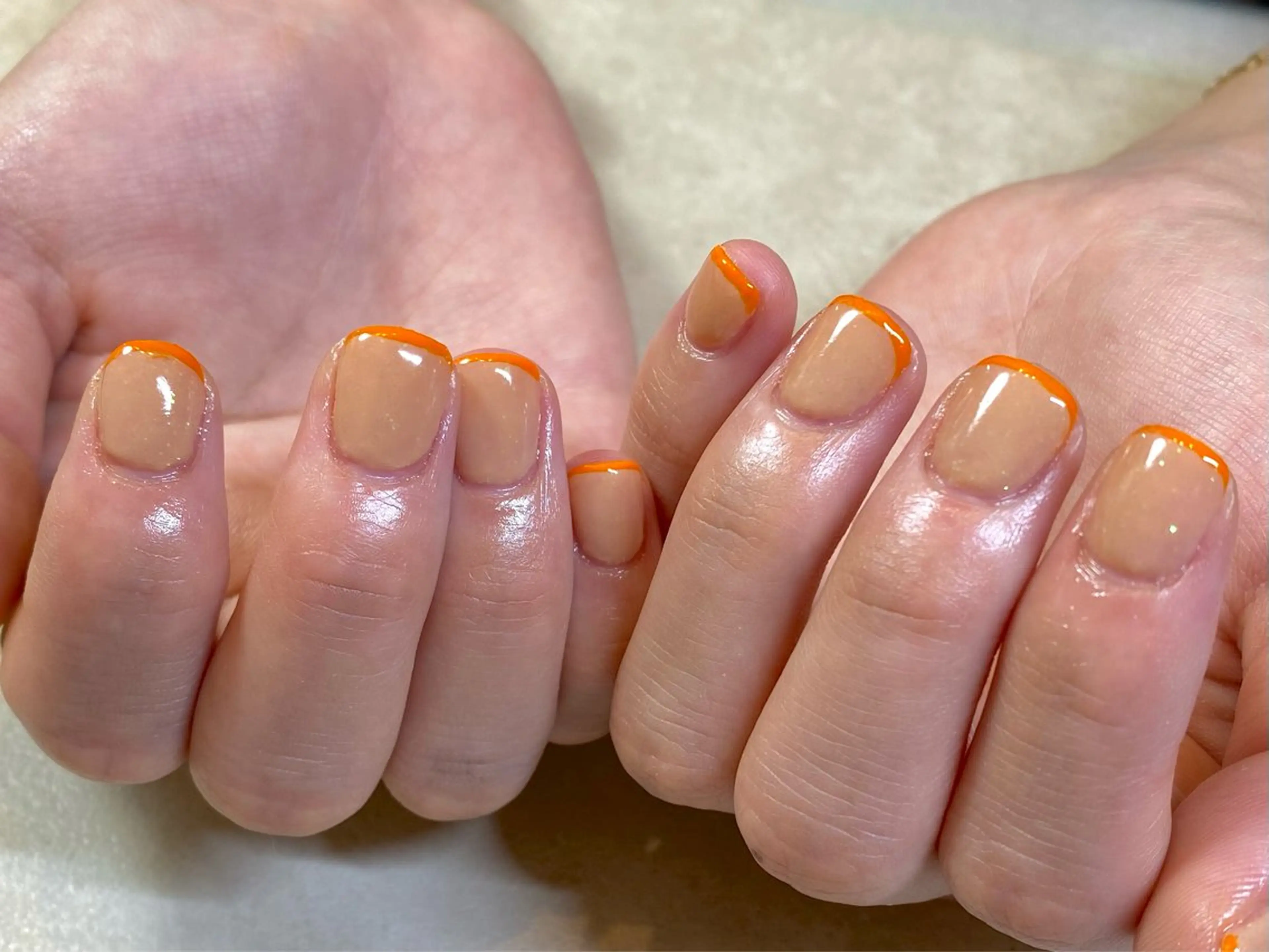 ネイル フレンチネイル ハンドネイル Nail R 🌸Noriのネイルデザイン