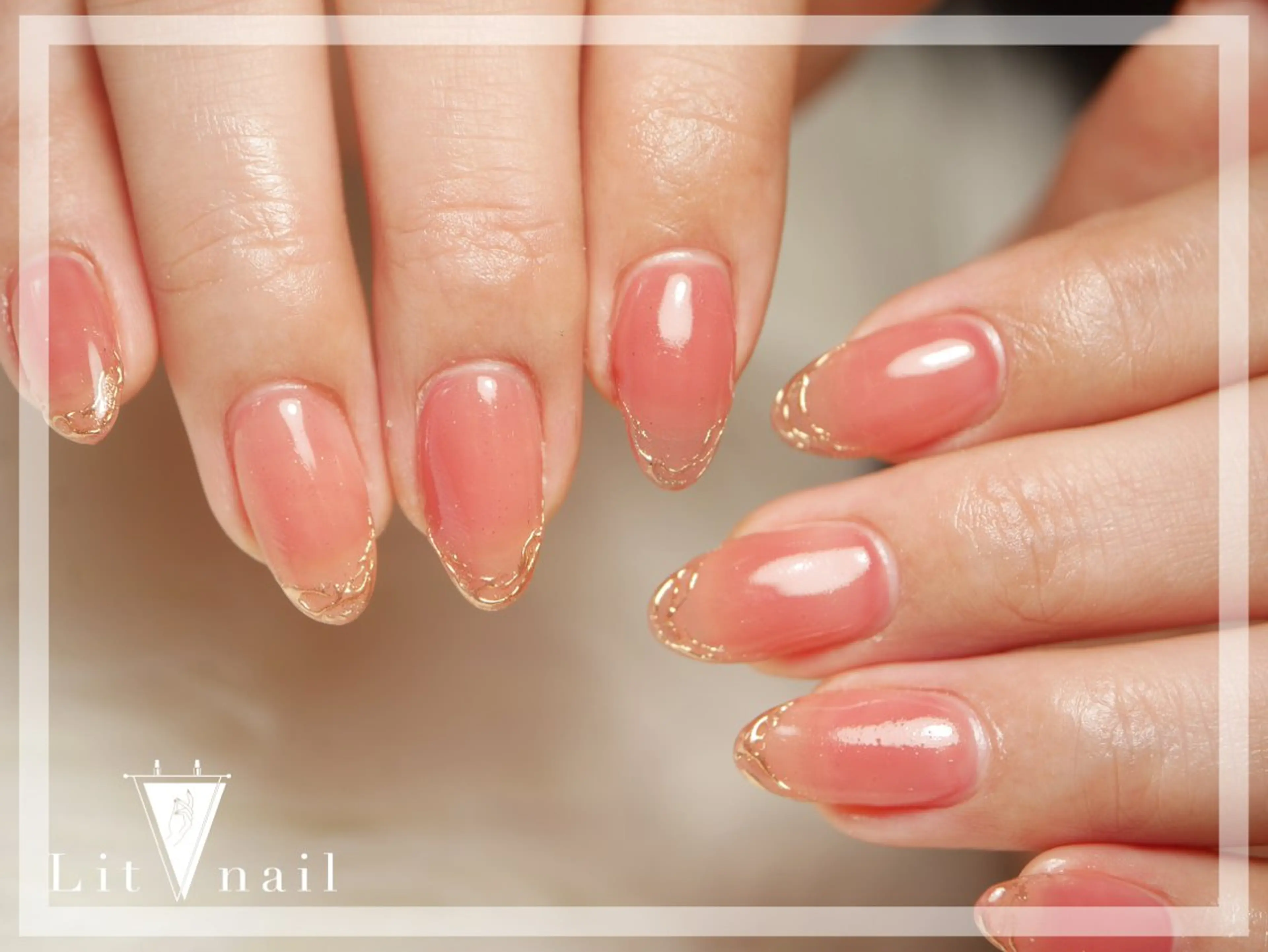 ネイル ハンドネイル 明石大久保/華恋 Litnailのネイルデザイン