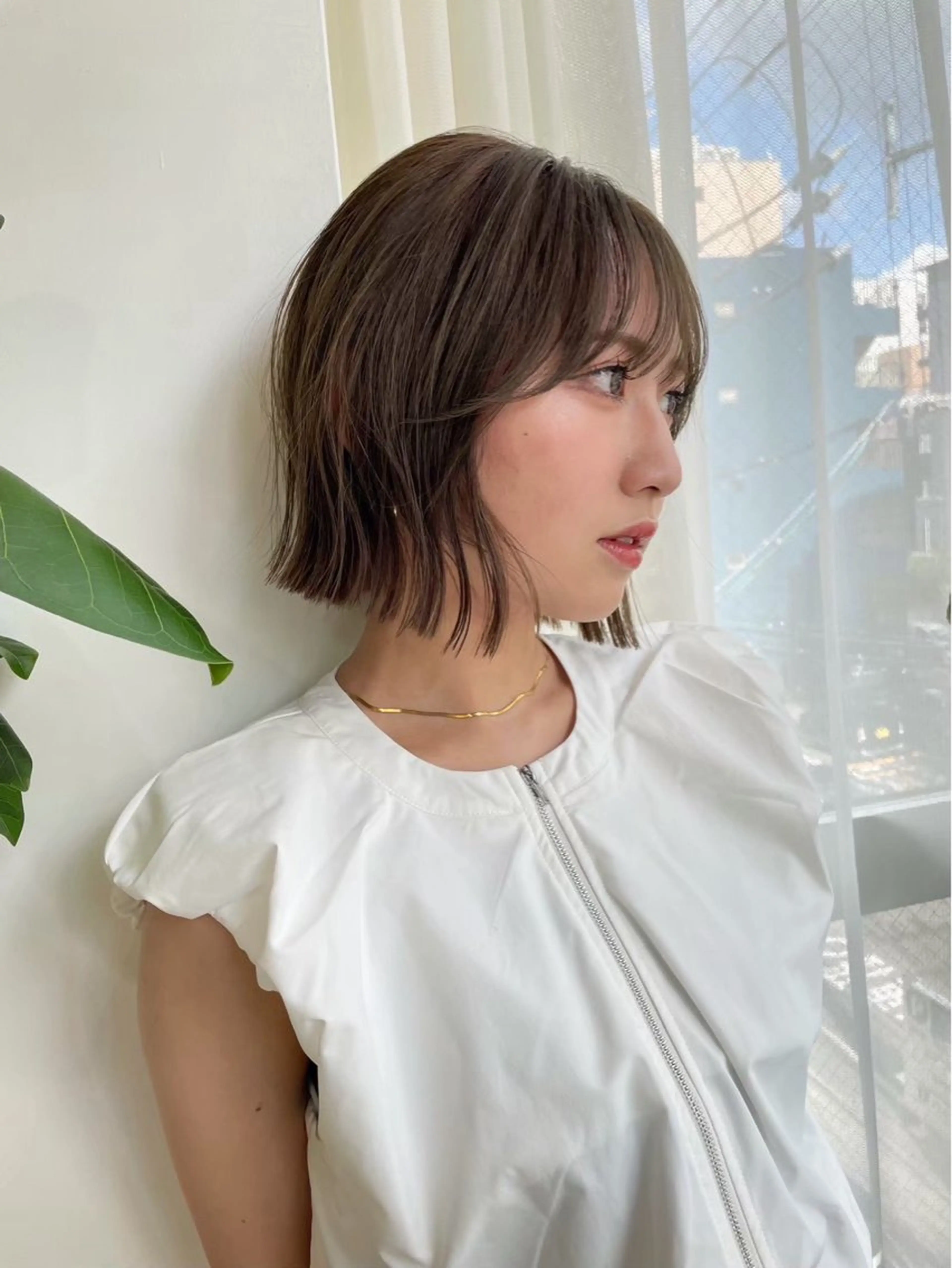 ショート カラー ness ネスのヘアスタイル