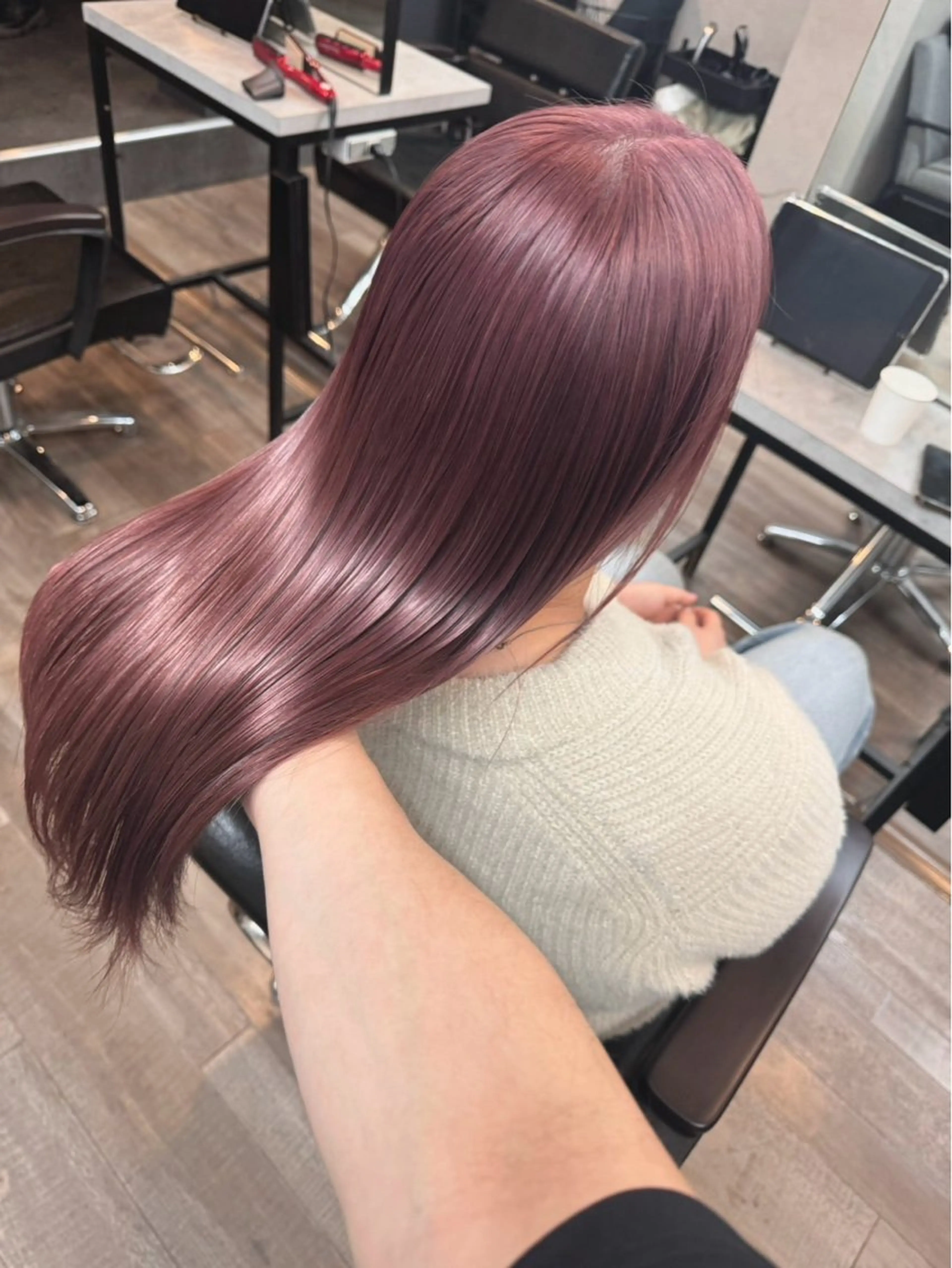 ロング カット ヘアカラー VIF大船所属・🦖こみなとみゆ🦖 カラー特化のヘアスタイル