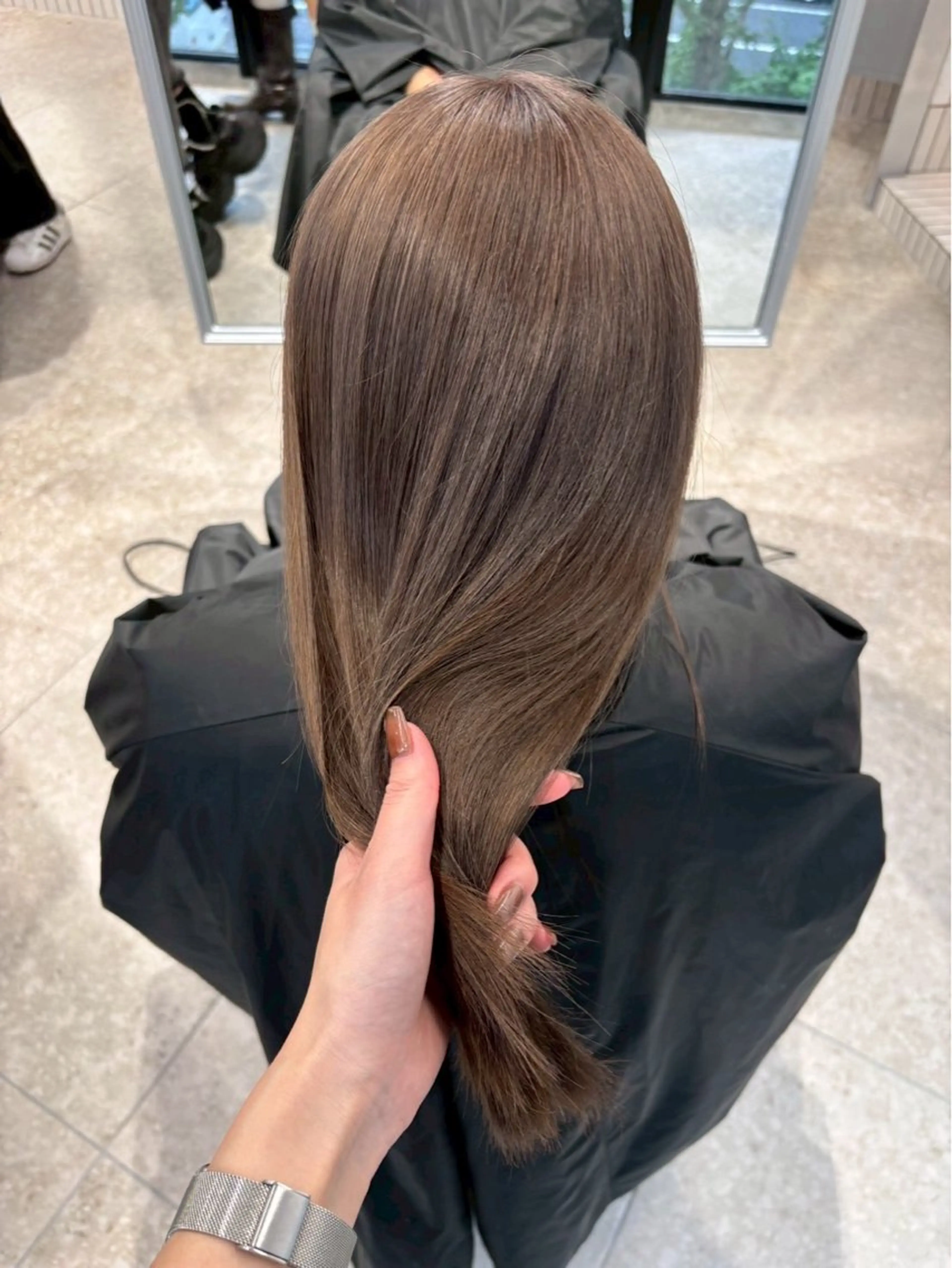 ロング カラー PELE アネックス梅田茶屋町店所属・PELE ハイトーン RIMUのヘアスタイル