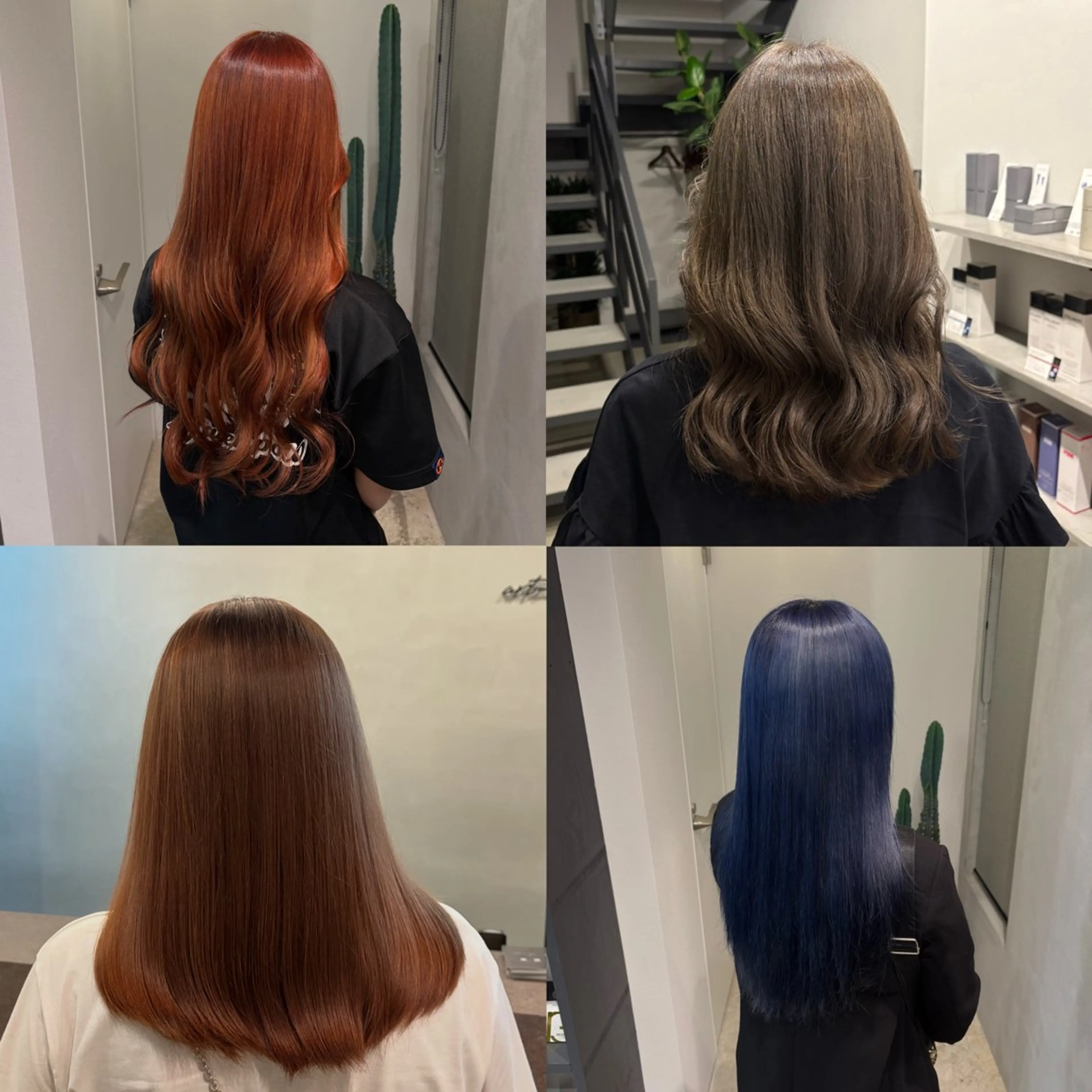 👩🏼初めての方大歓迎👩🏼Wカラー（ブリーチ+オンカラー）トリートメントグレード🆙🤍の写真