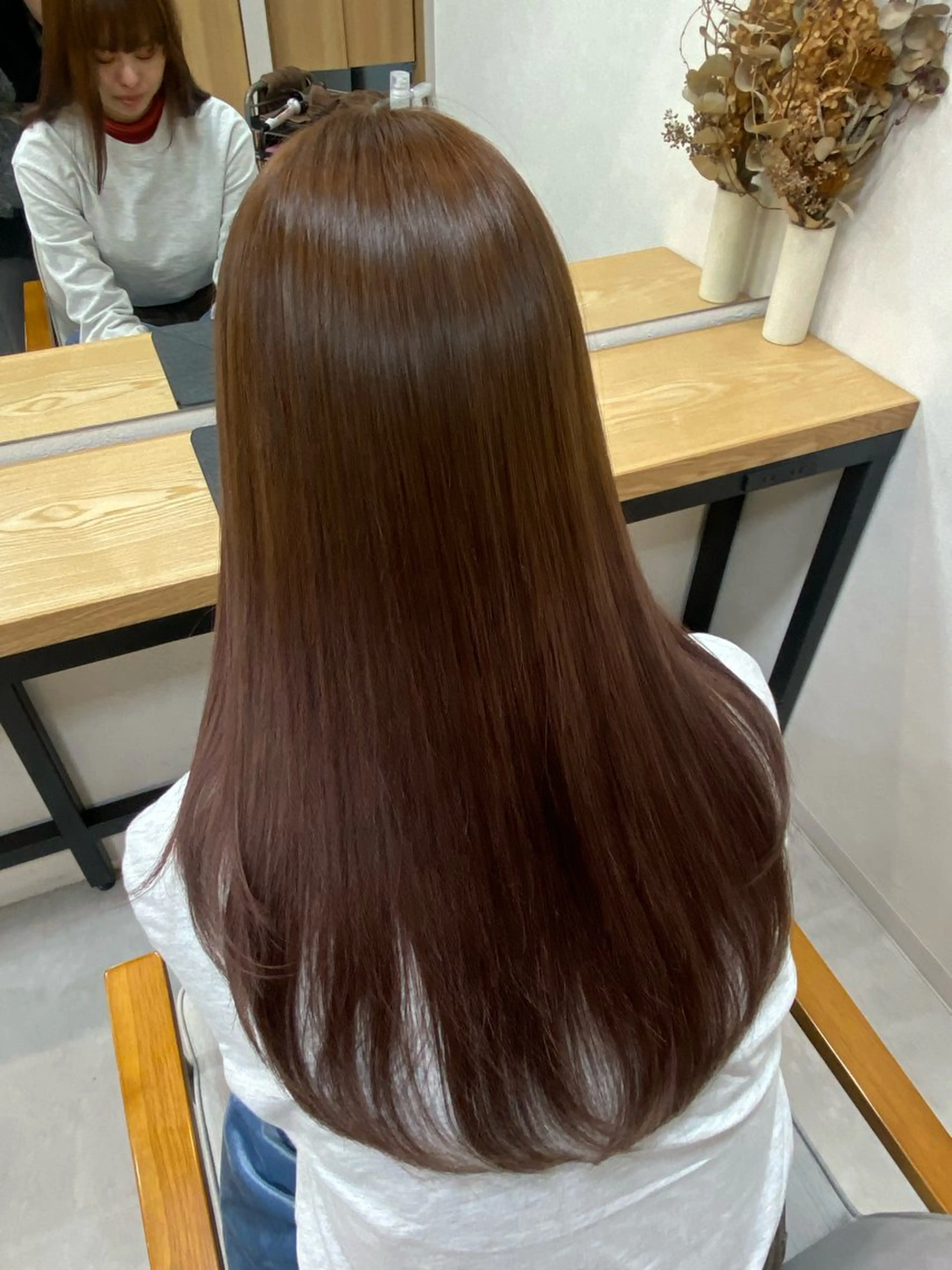 ロング ヘアカラー HIYORI🧁 登戸のヘアスタイル