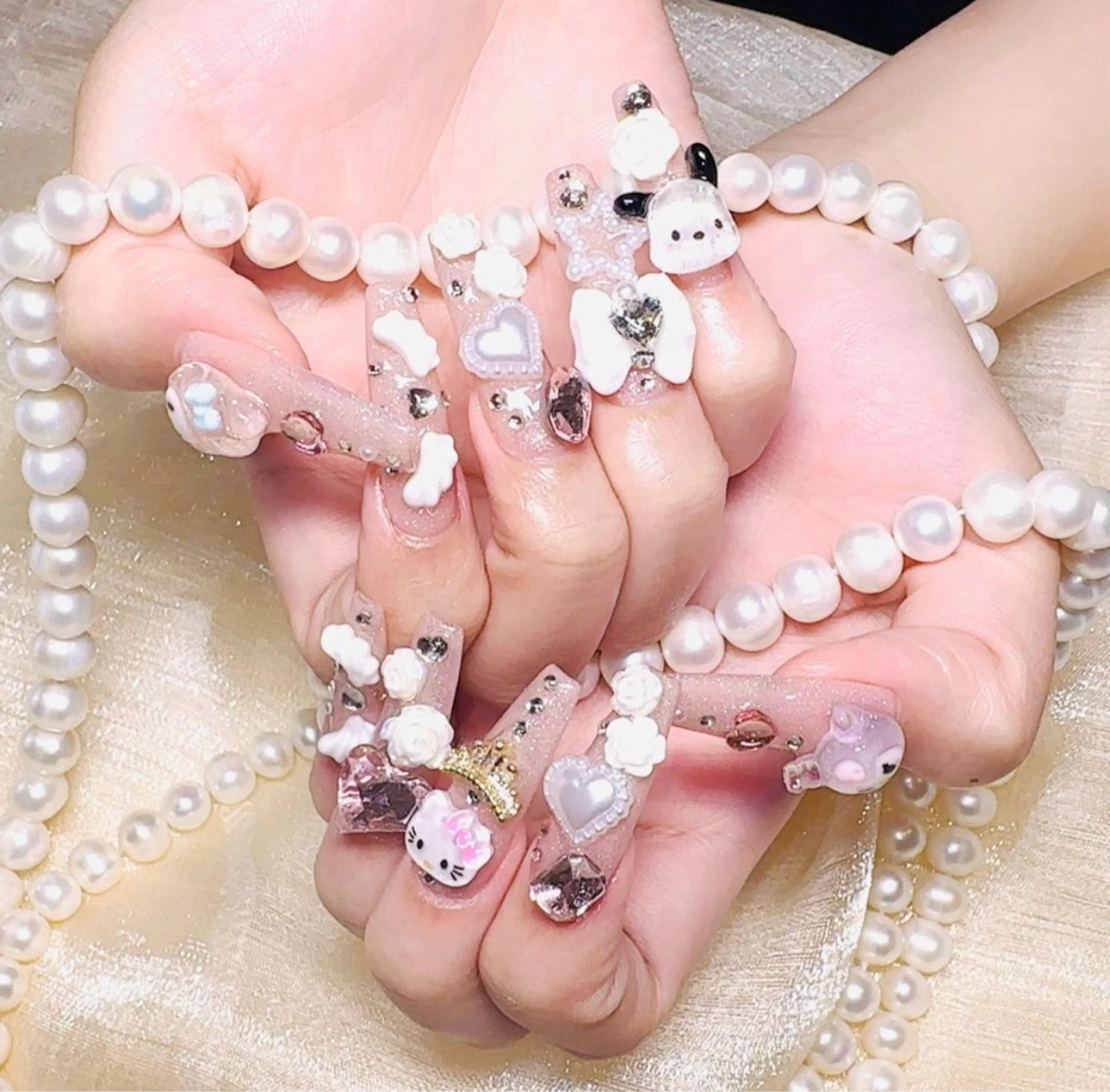 🌸スカルプ長さだし持ち込み+やり放題+パツ付け放題/初回自爪オフ無料の写真