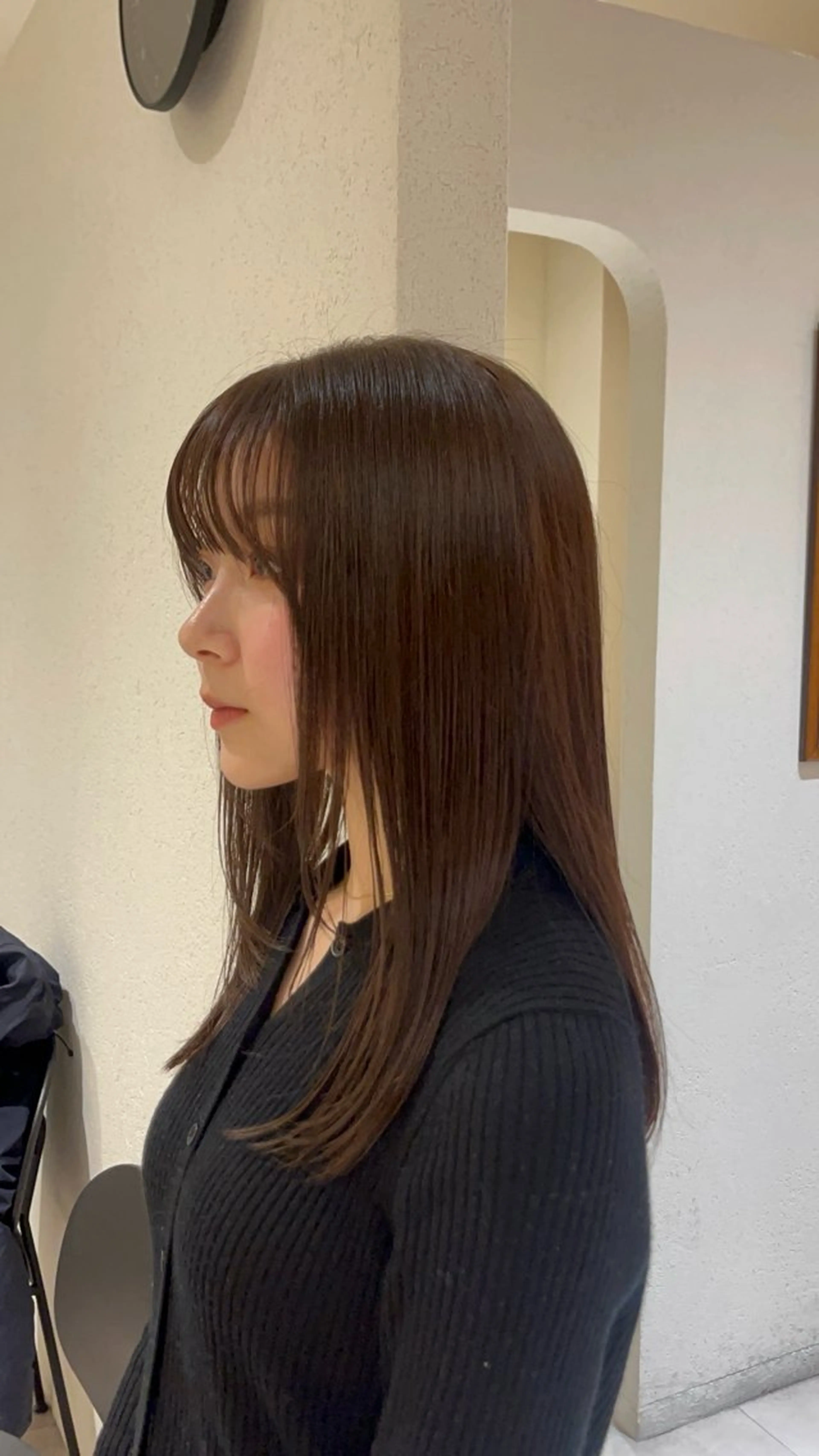 ミディアム カラー yiye aoyama所属・表参道yiye うららのヘアスタイル