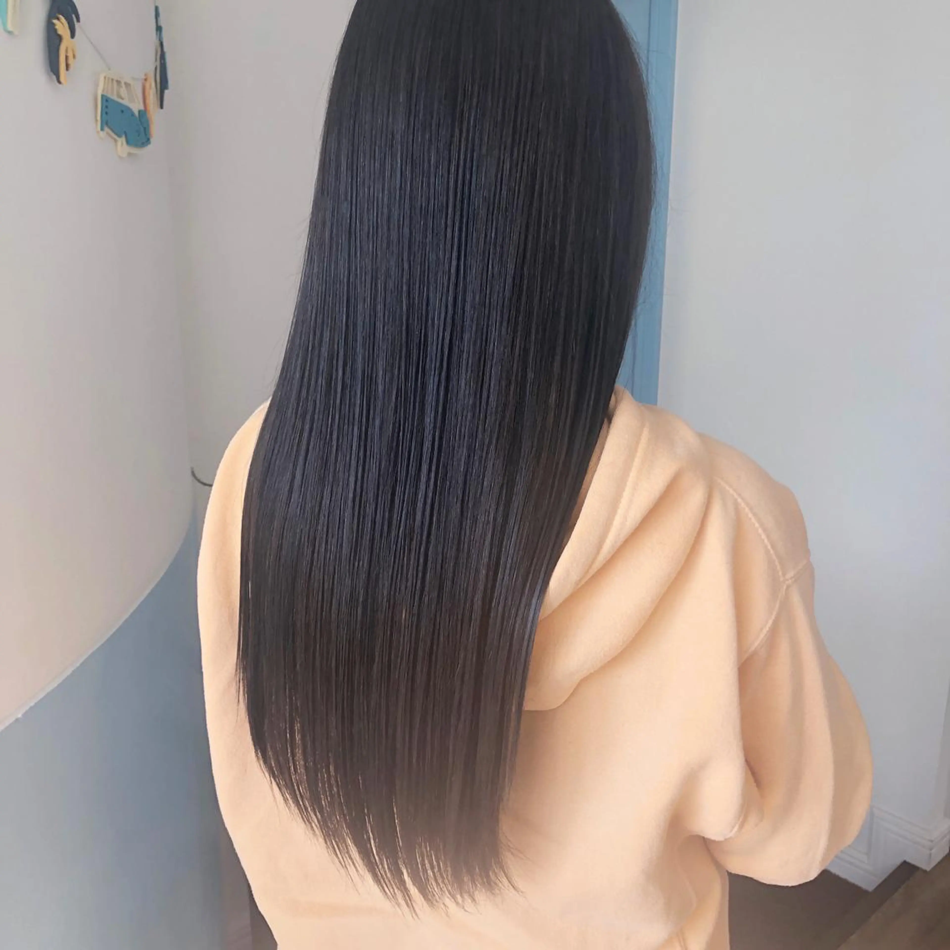 ロング カラー アッシュ remile西台店所属・つばた みゆ🦋のヘアスタイル