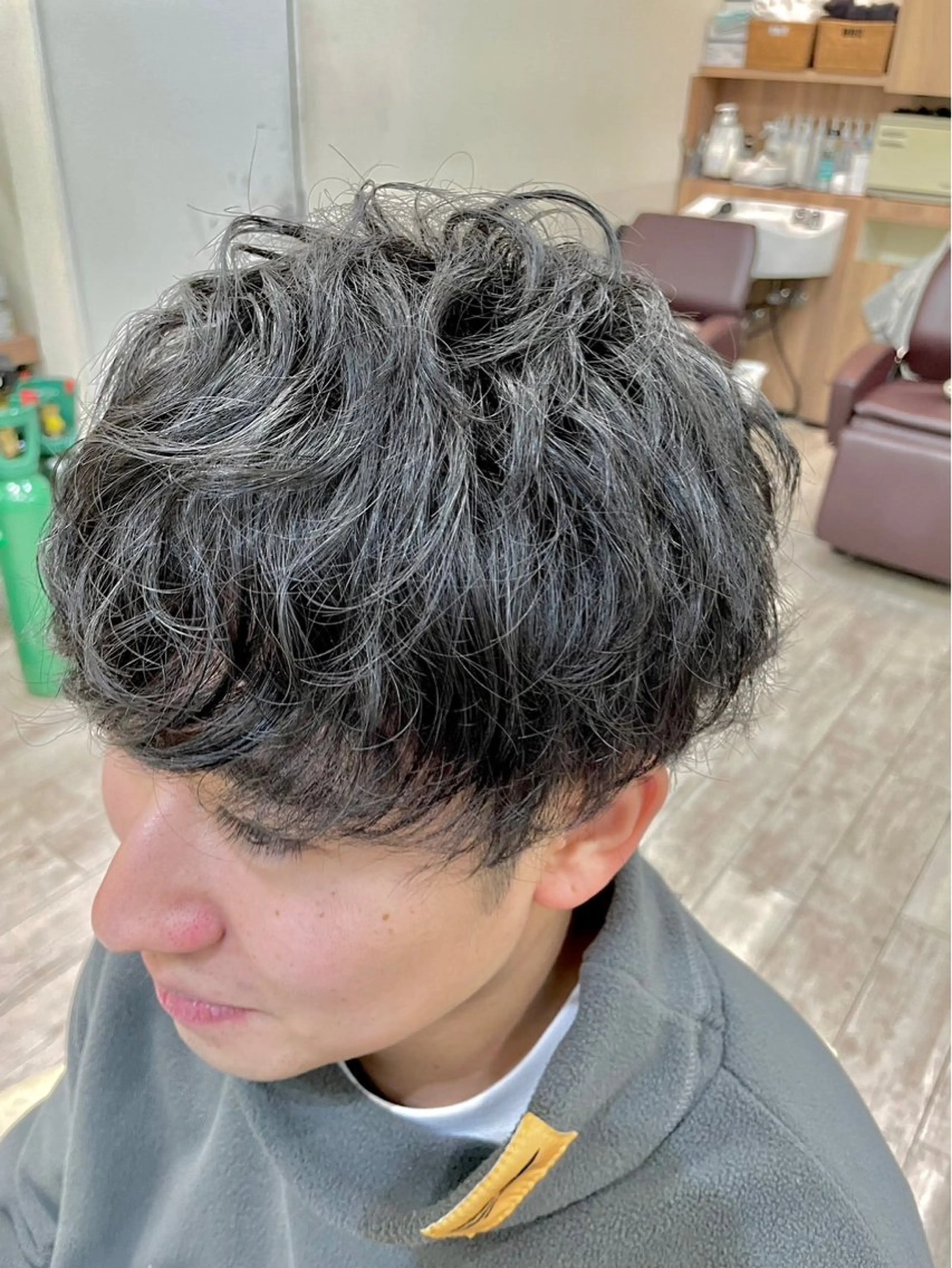 カット+パーマ（メンズ限定）の写真