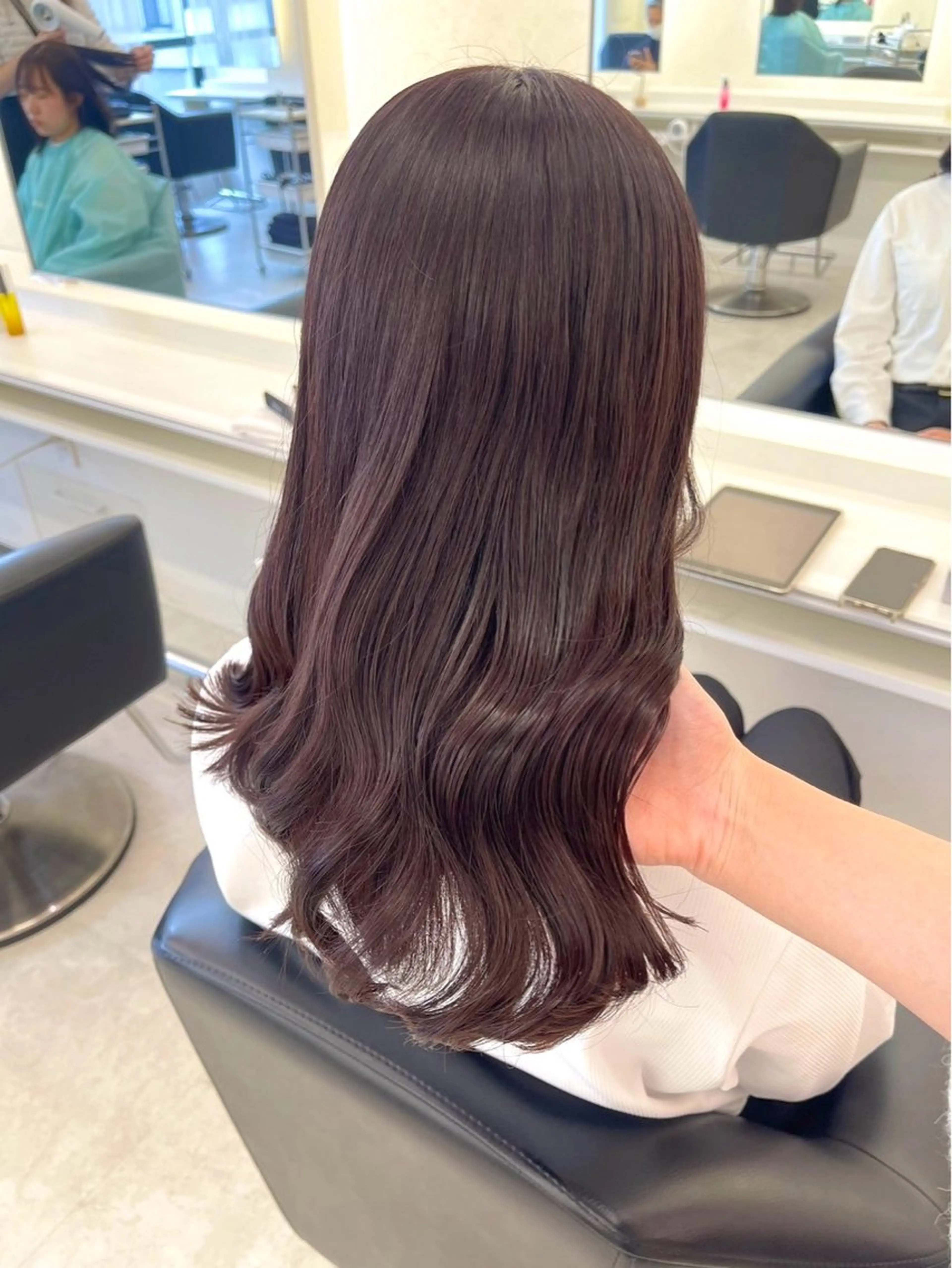 ミディアム カラー カット ヘアカラー Parve Mix / 根本 梨湖🫧のヘアスタイル