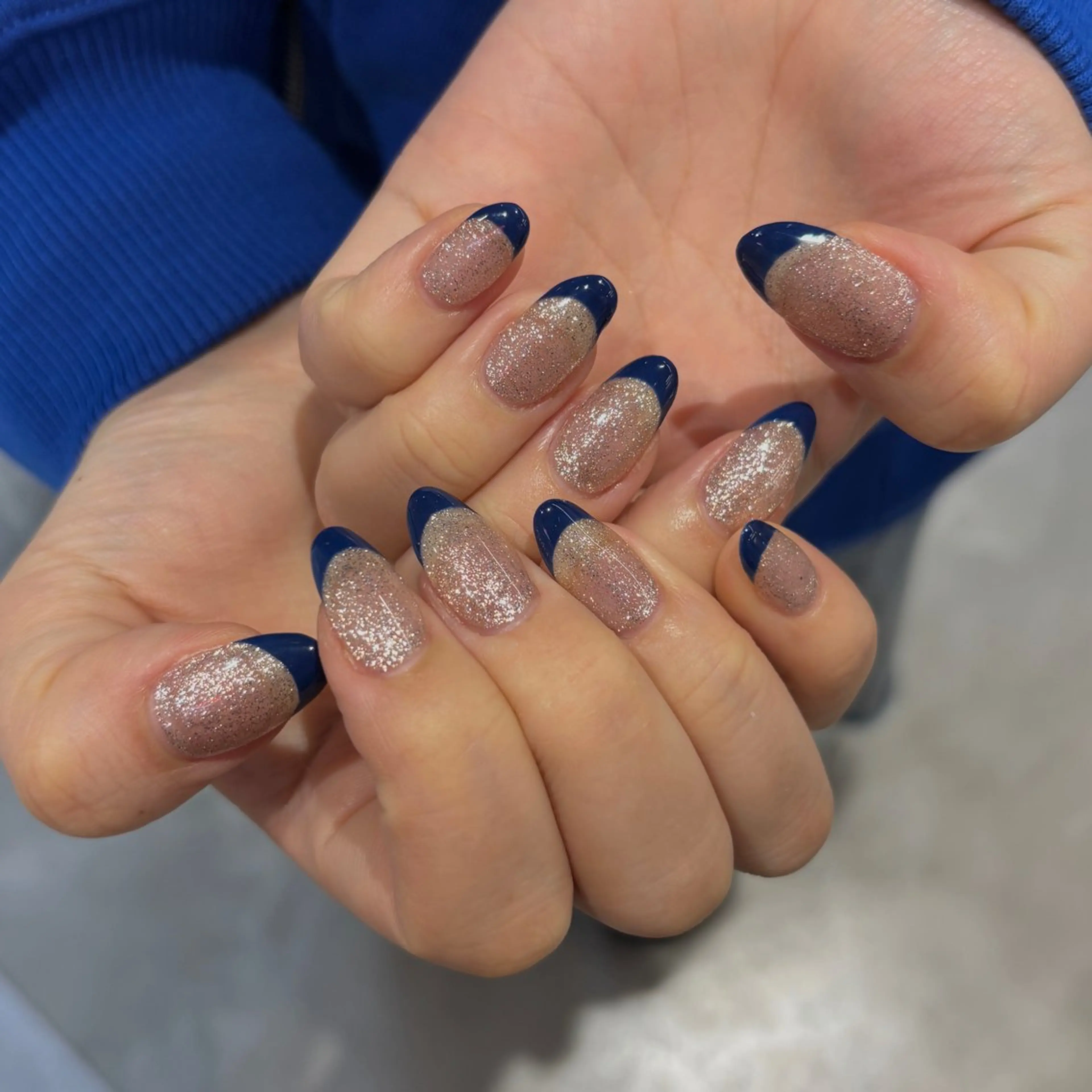 ネイル ハンドネイル YURIN 𓈒ㅤׂ 𝜗𝜚のネイルデザイン