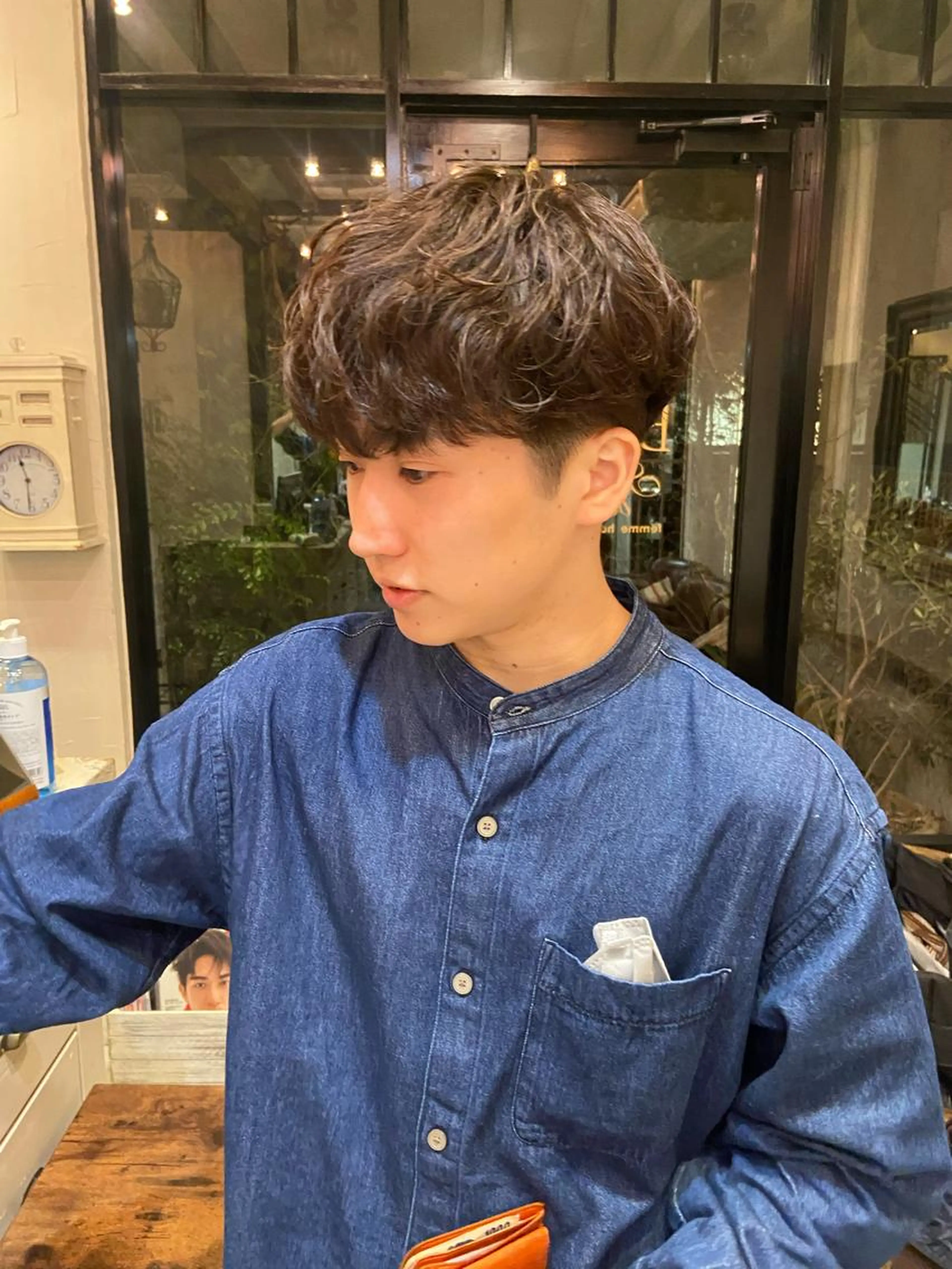 骨格矯正カット＋ダメージレスパーマ⭐️の写真