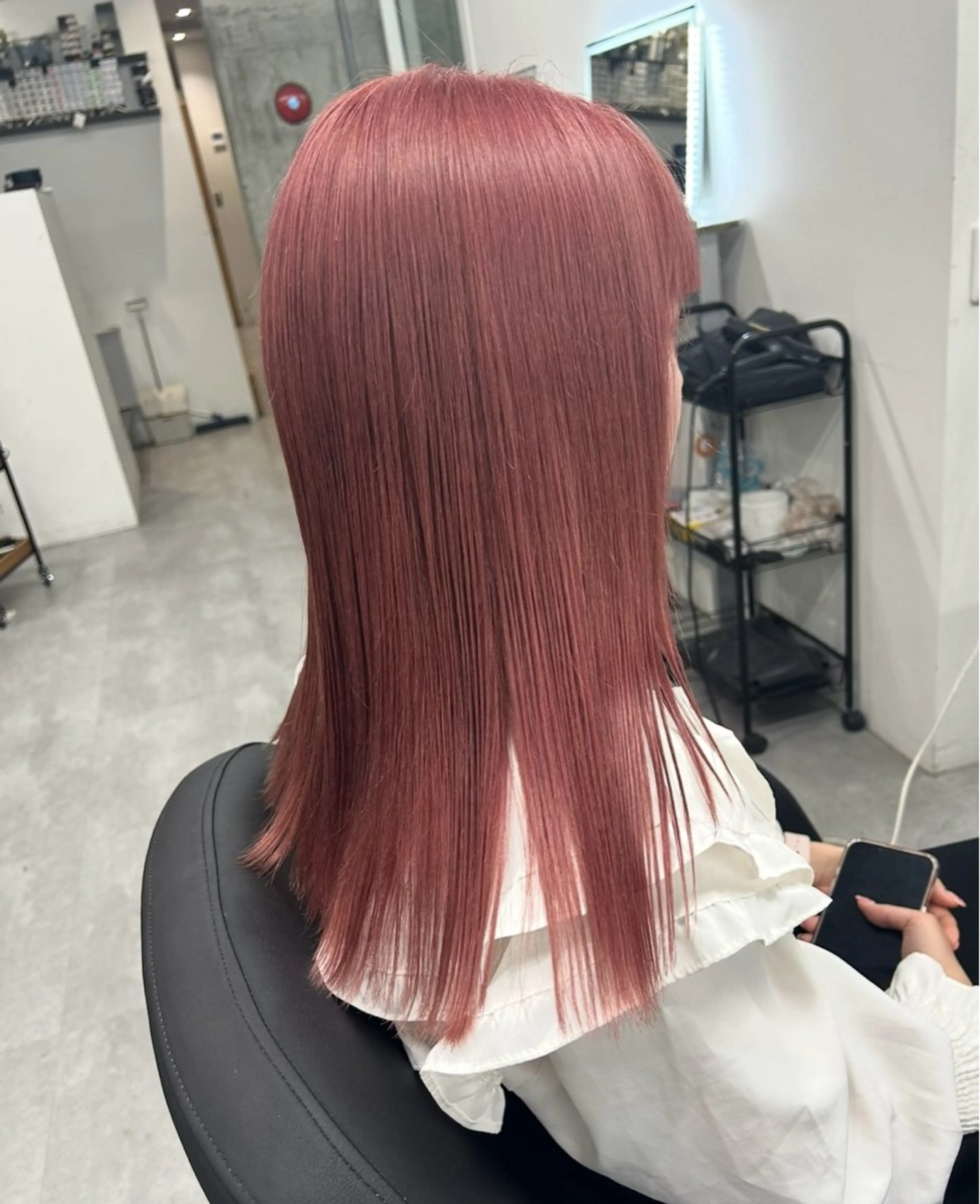 ミディアム カラー ヘアカラー トリートメント ✨ブリーチ特化✨ 💚Acchon💚のヘアスタイル