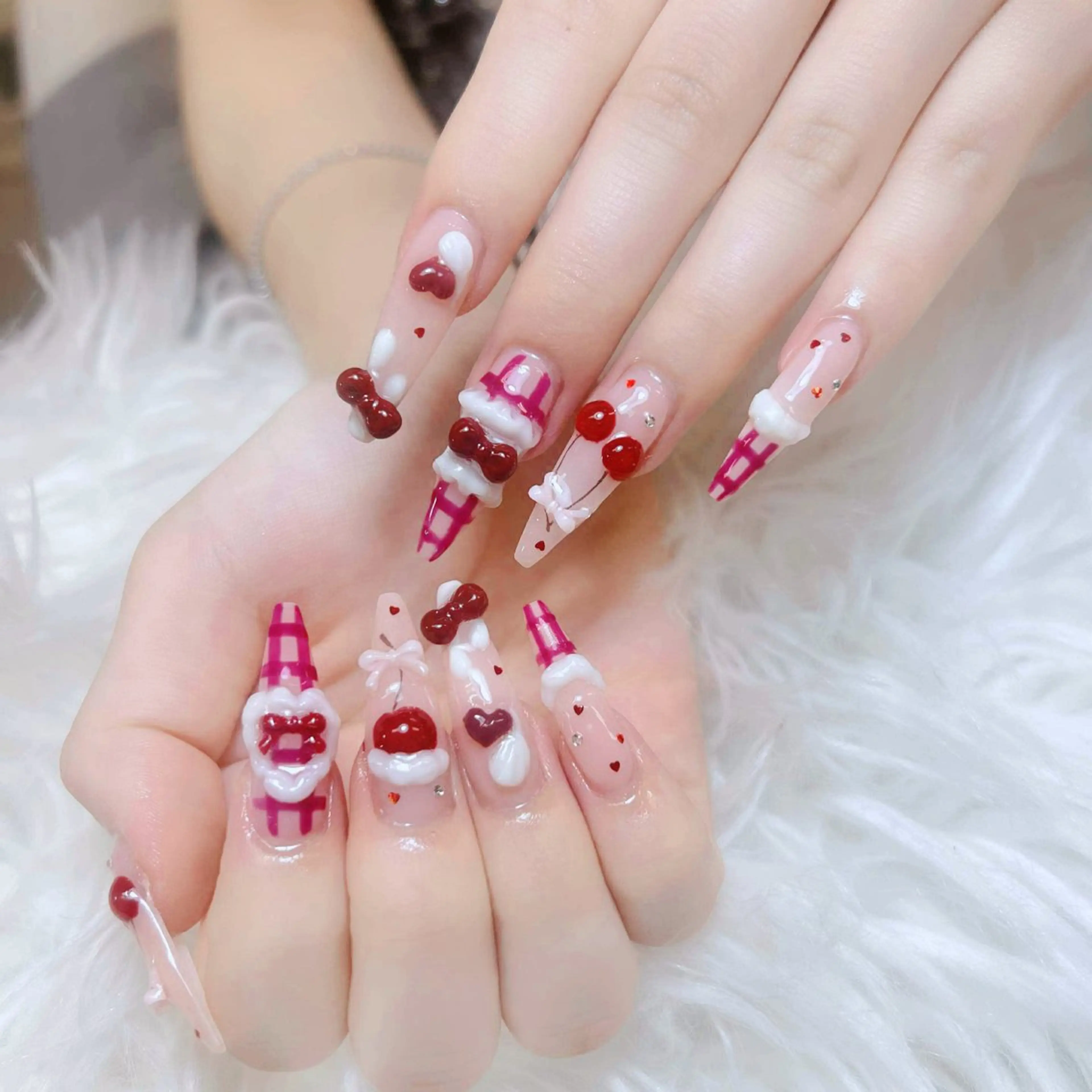 ネイル ハンドネイル ANH NAIL ゴテゴテ専門店💎のネイルデザイン