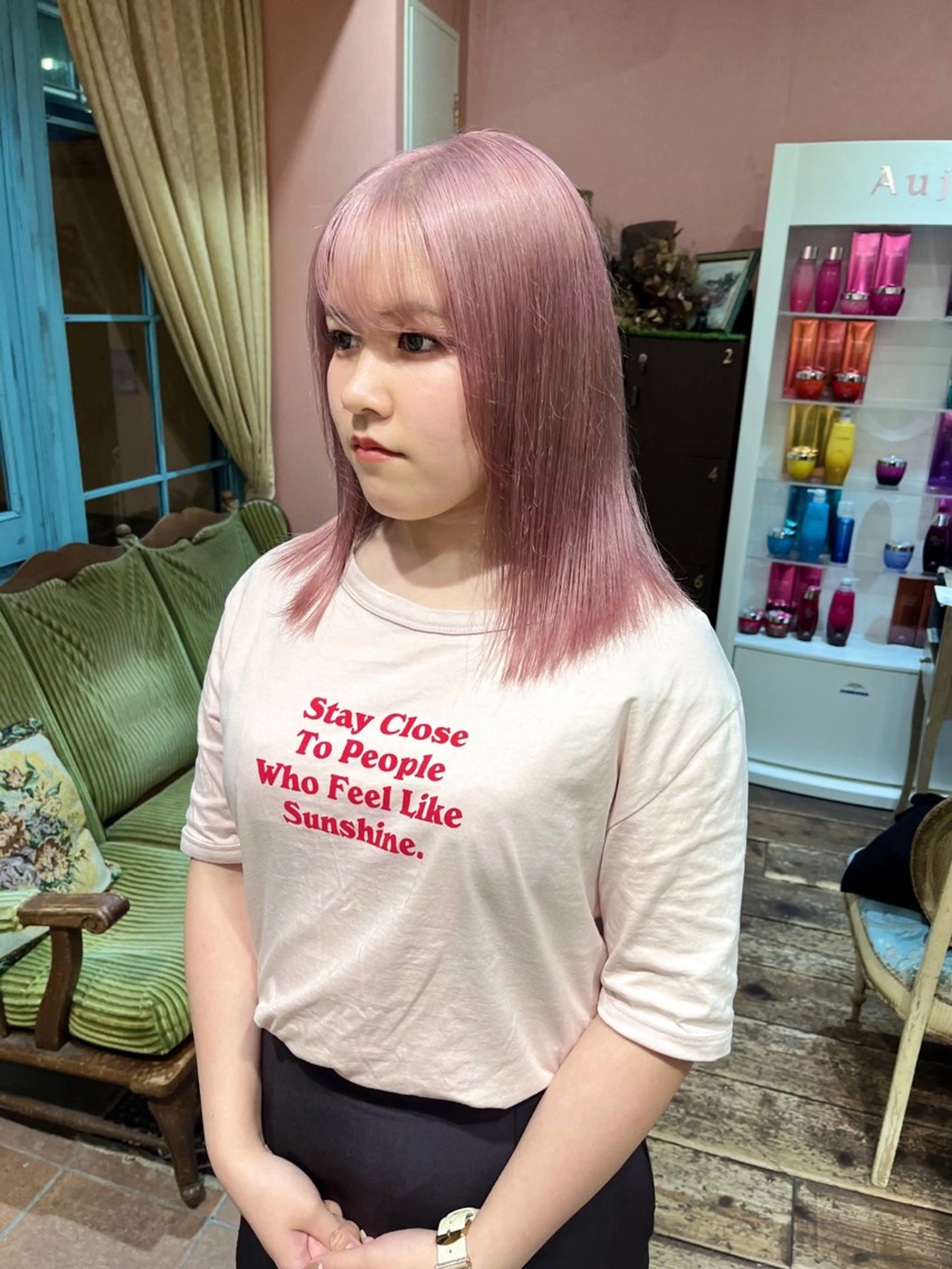 【話題のpowderplex使用】ハイケアブリーチ+トリートメント️🫧の写真