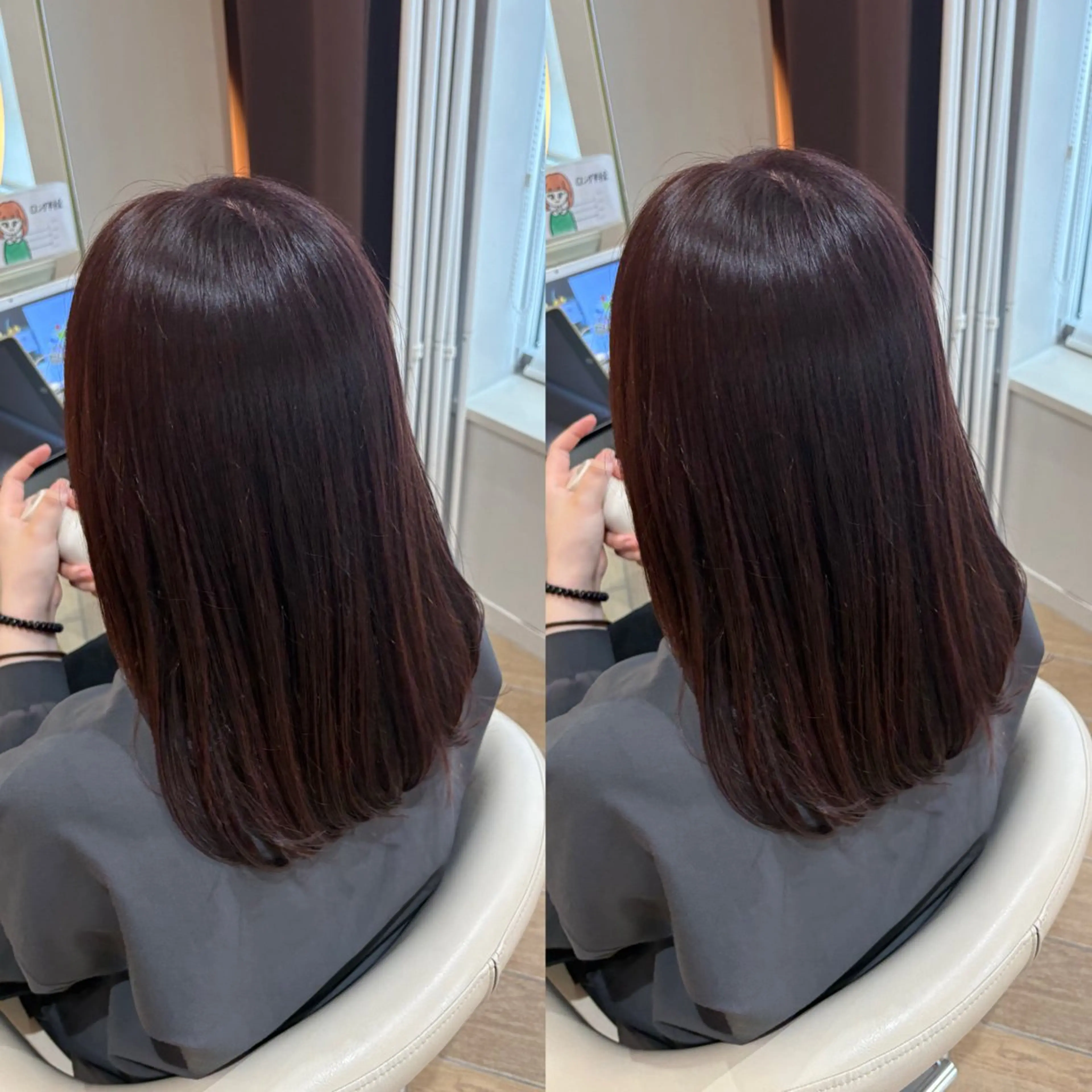 【ボブ​〜​ロングの方限定】💫メンテナンスカット+シャンプー+保湿トリートメント💫の写真