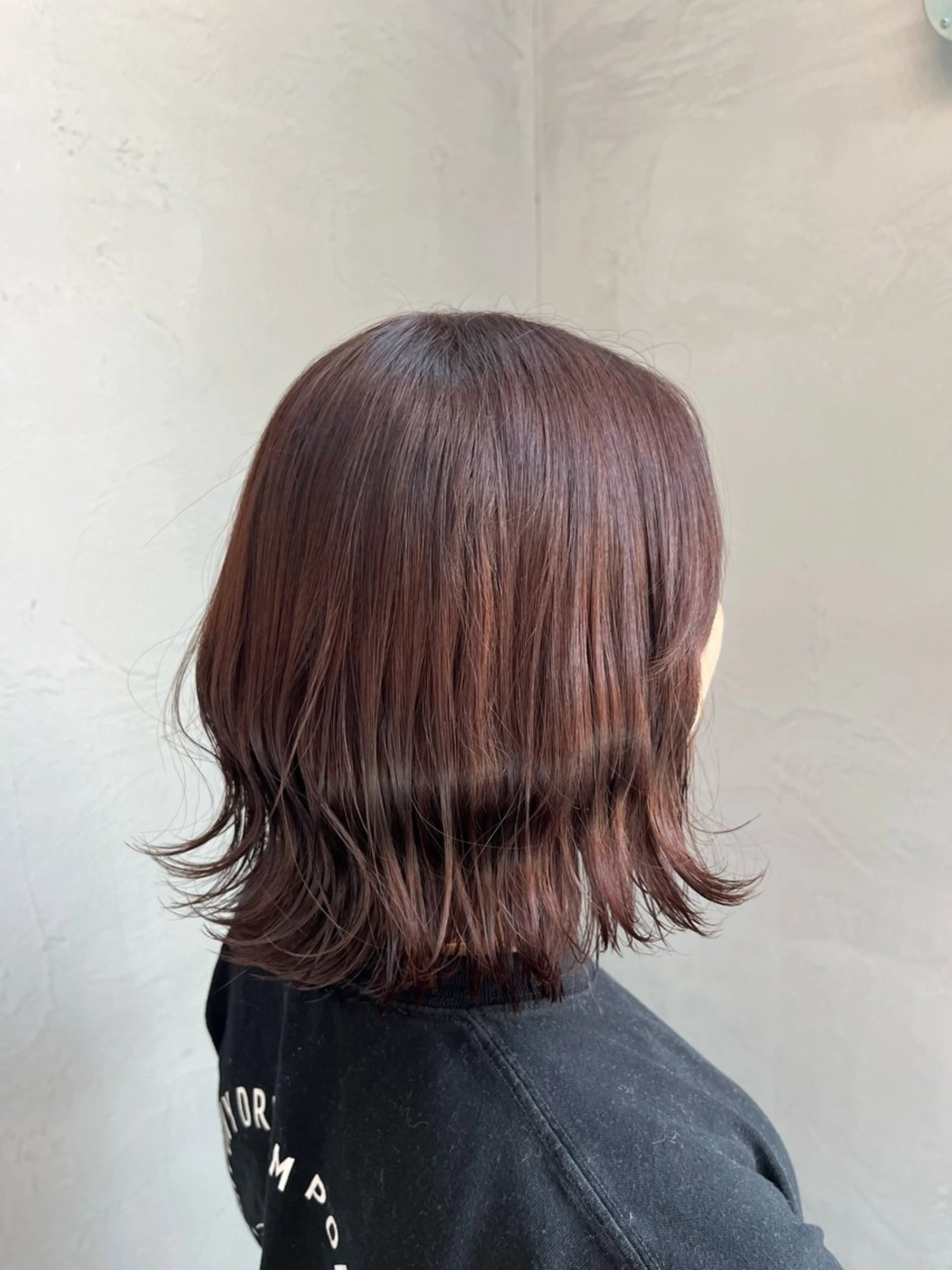 ミディアム カラー カット ヘアカラー LAG HAIR WORKS草薙店所属・中嶋 美月のヘアスタイル