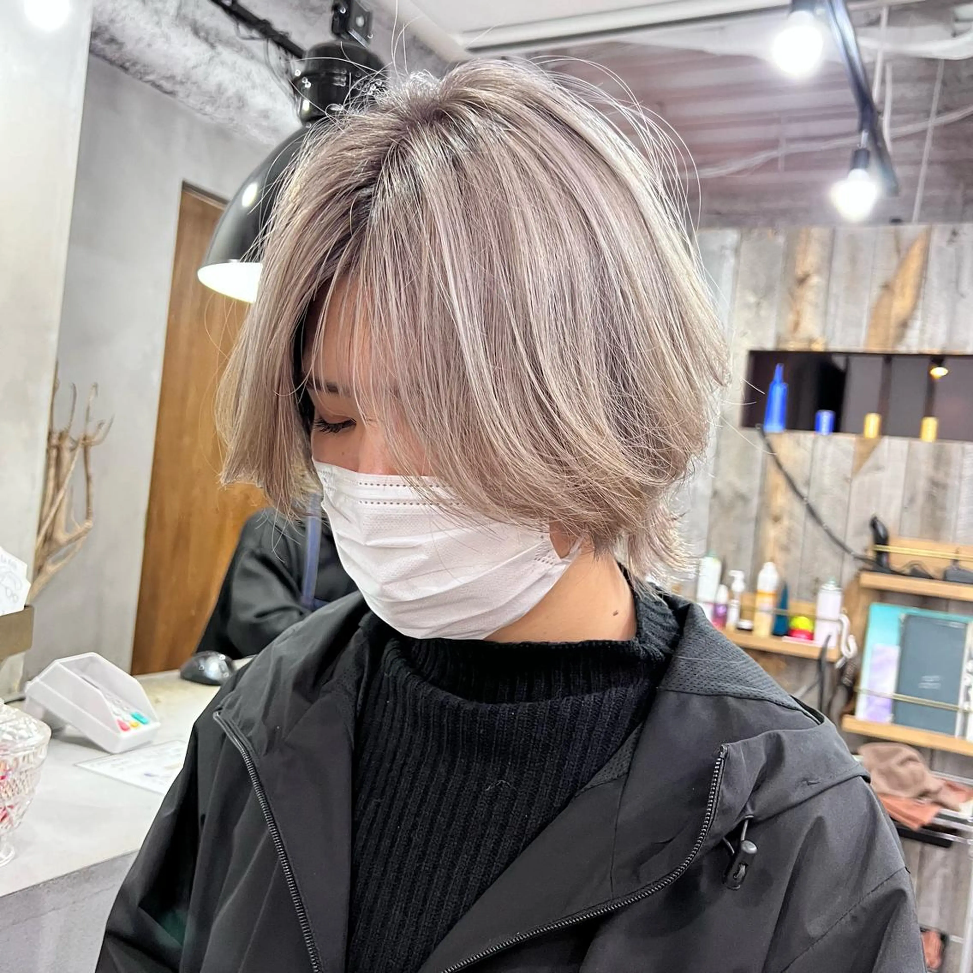 ショート カラー カット ヘアカラー トリートメント Pe Pe所属・🌕PePe　菅 タイシ🌕のヘアスタイル
