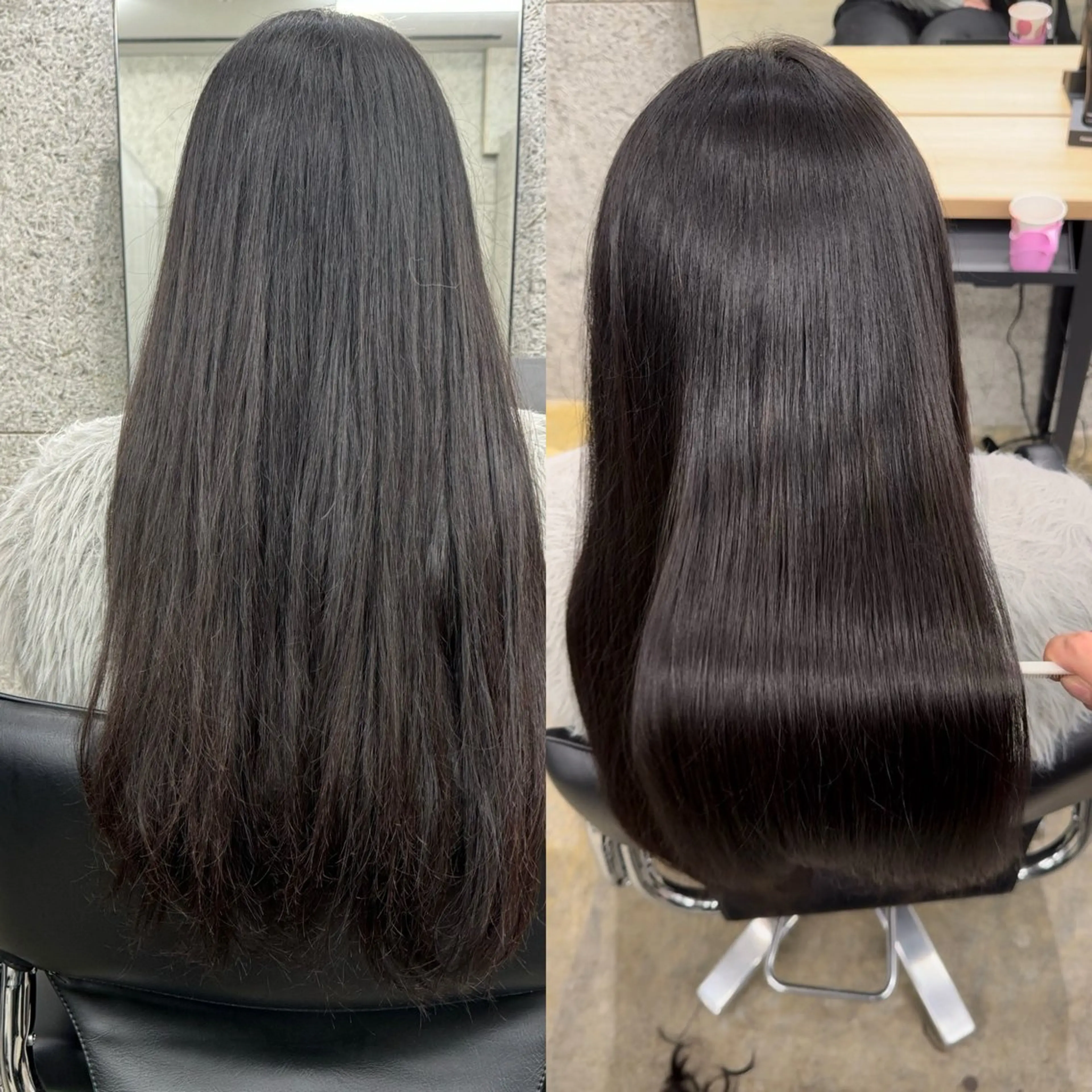 ロング カット 縮毛矯正 トリートメント WERULE pivot cross店所属・縮毛矯正/岡崎 亮のヘアスタイル