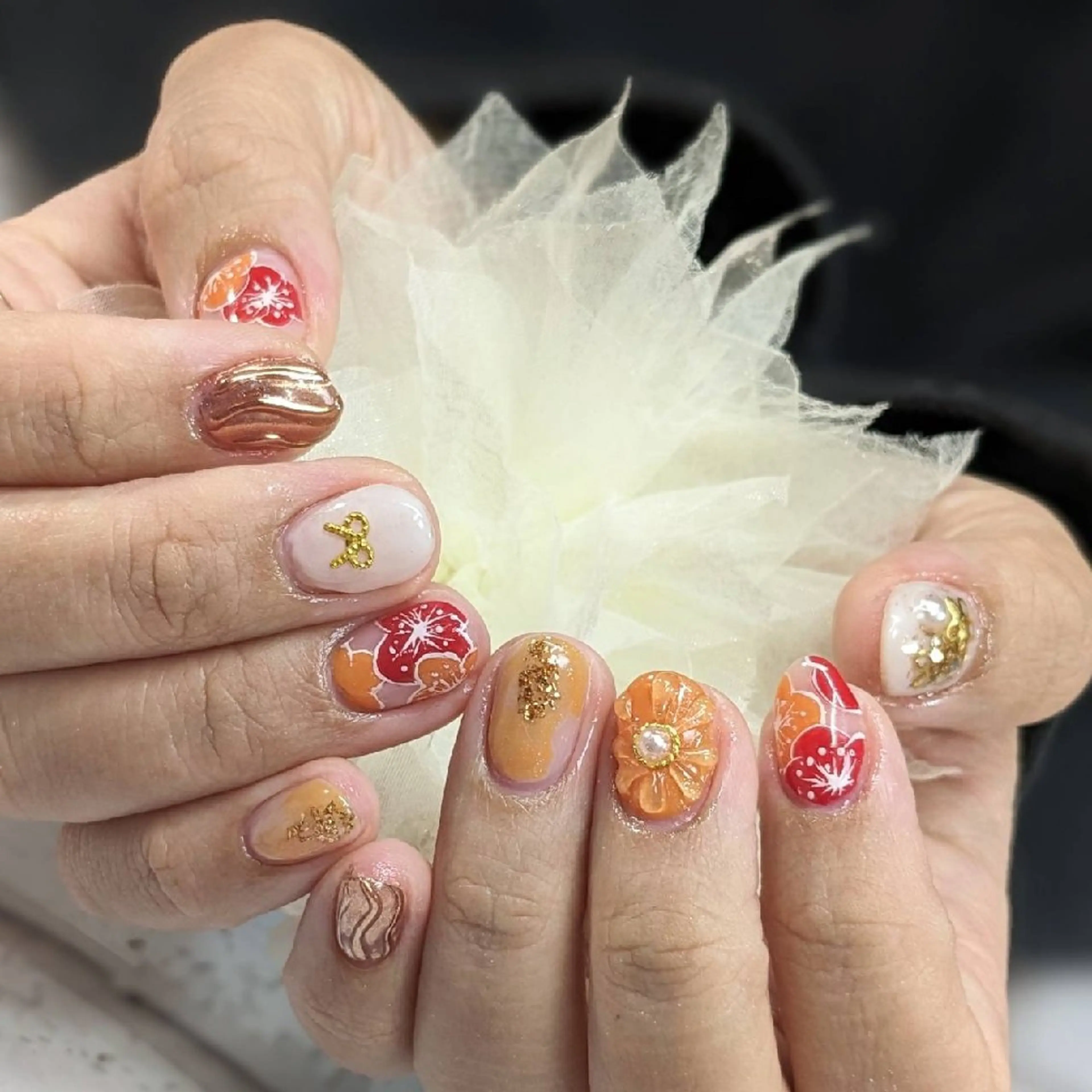 ネイル ハンドネイル ネイルサロンベルティ .keikoのネイルデザイン