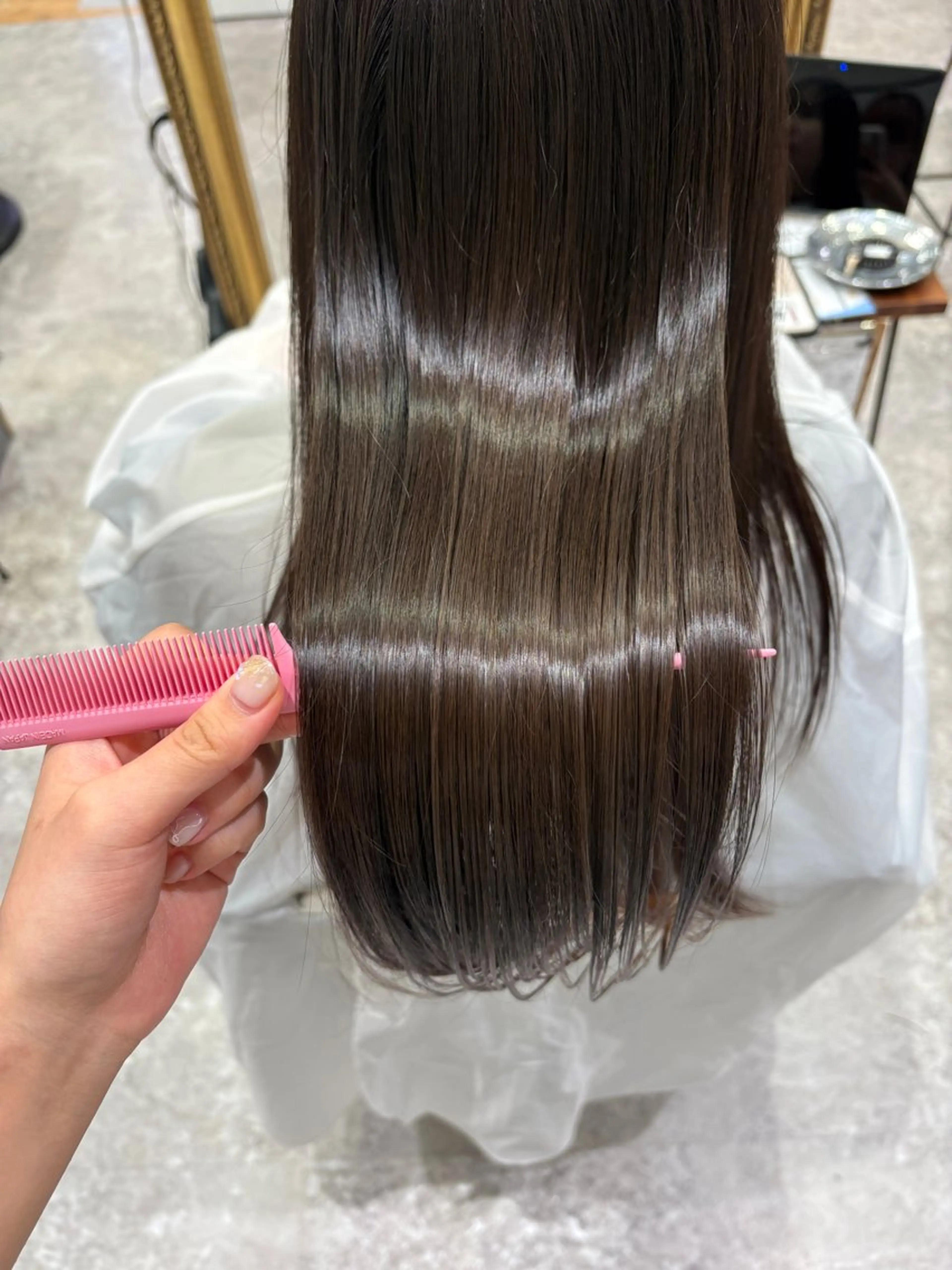ロング トリートメント 🍒暖色カラー AYANA🍒のヘアスタイル