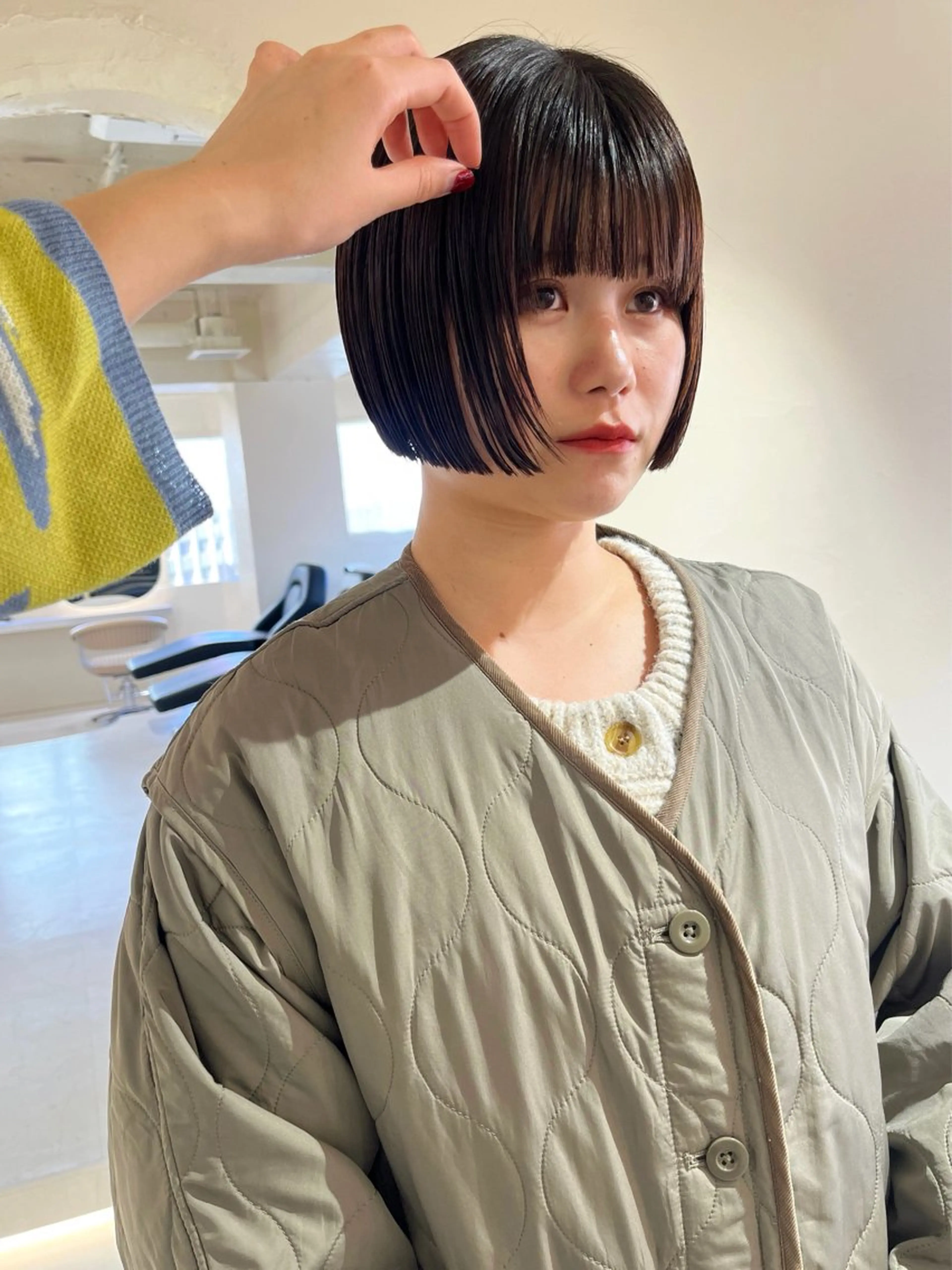 《透明感カラー》ワンカラーの写真
