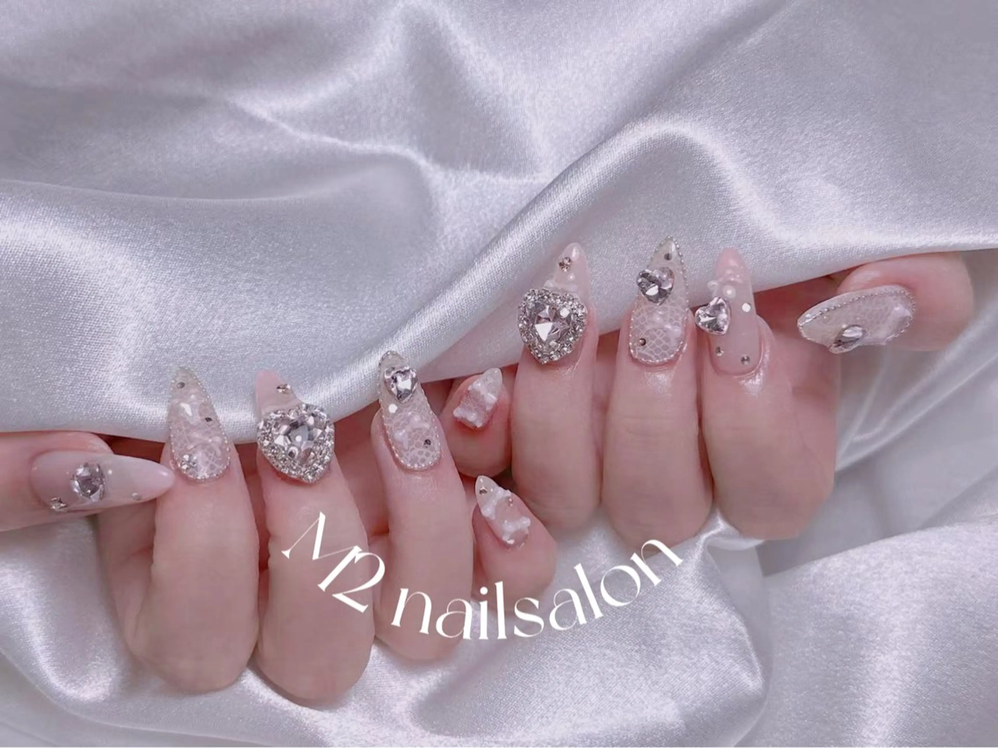 ネイル ハンドネイル 長さだし専門店 M2 rikaのネイルデザイン