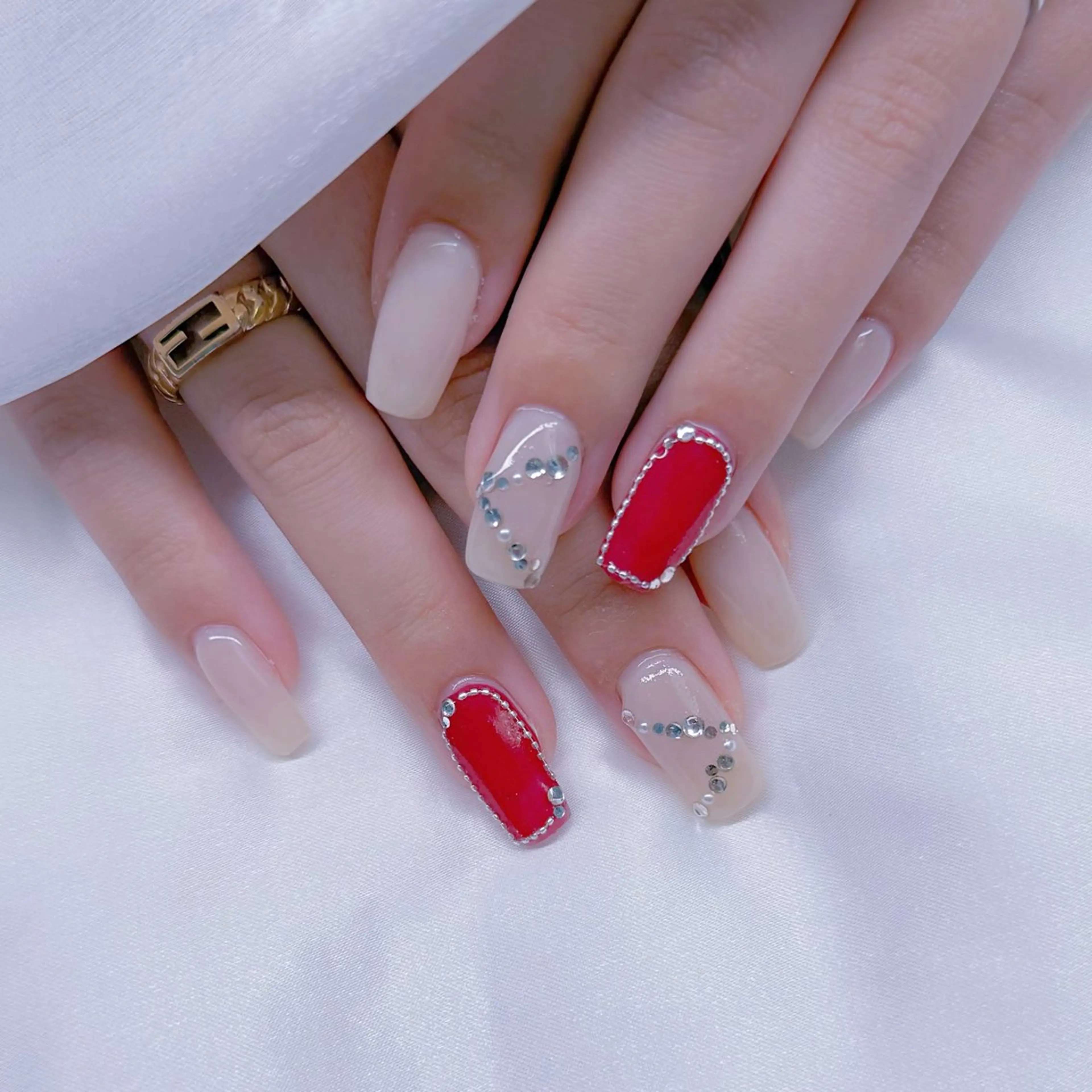 ネイル ハンドネイル Romymoon nail帆南☾ ໋のネイルデザイン