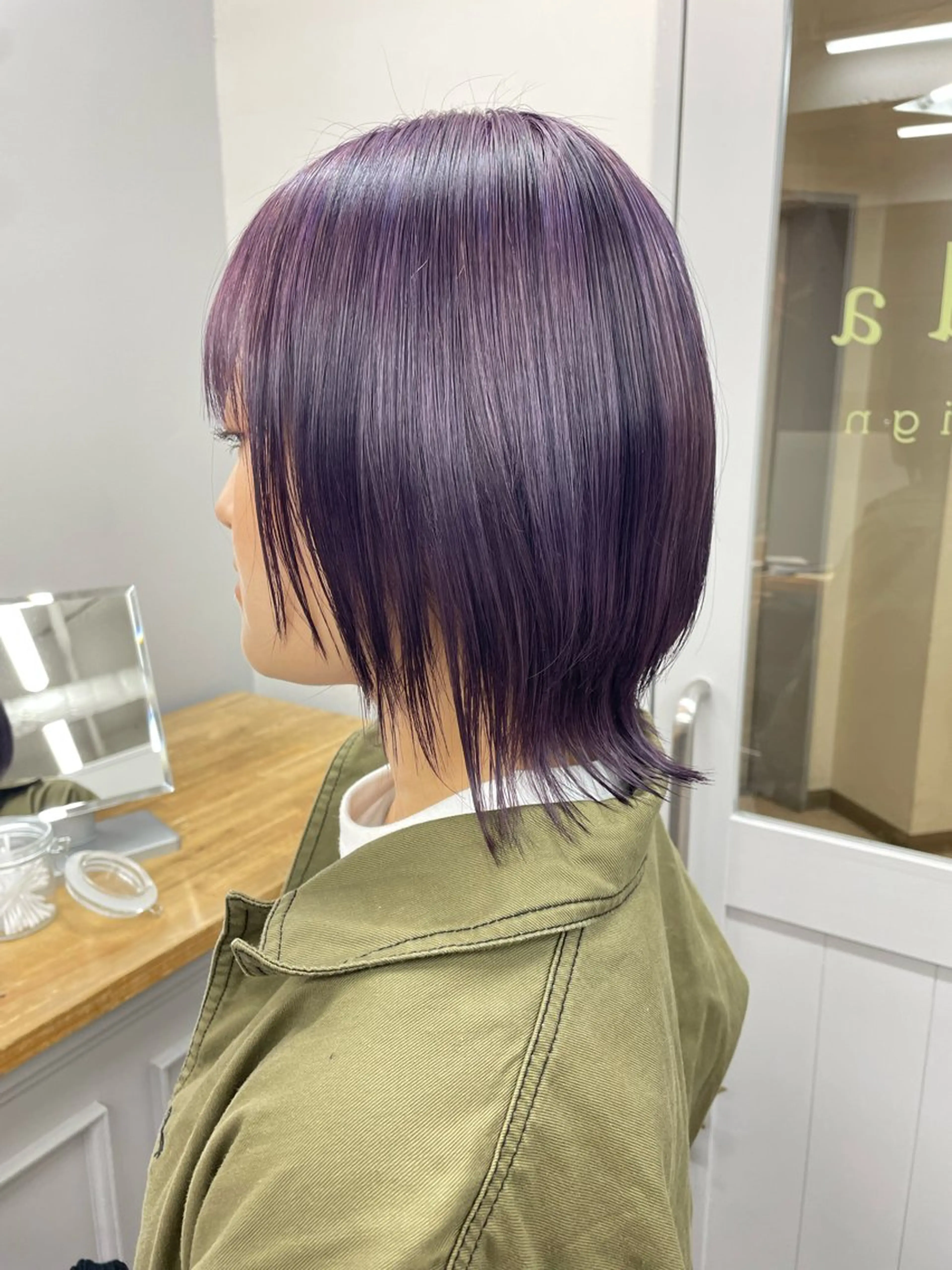 ショート カラー ヘアカラー 🌸柔らかハイトーン 🧃Shionのヘアスタイル