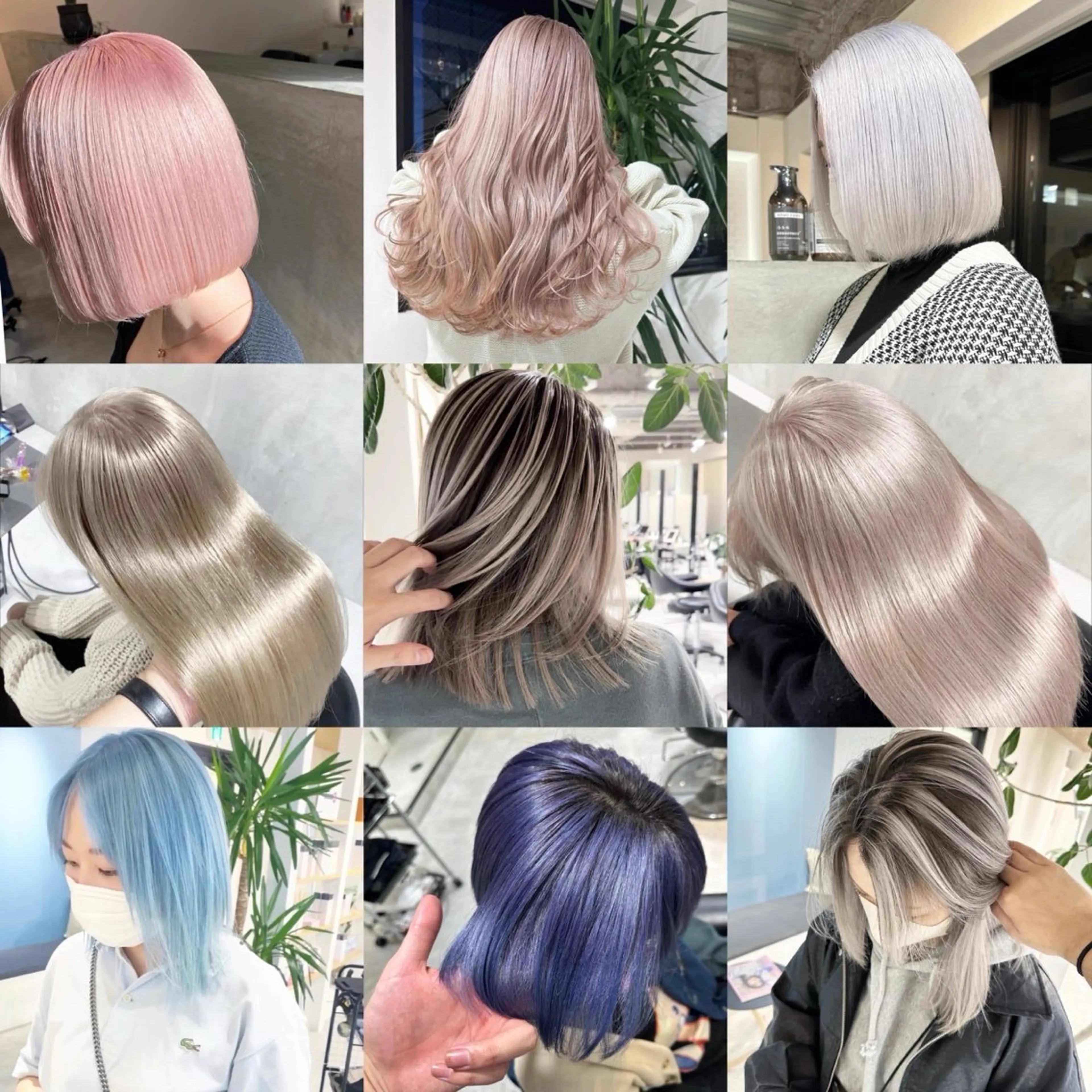 セミロング カラー ETOILE所属・レイヤーカット 海老原寛大のヘアスタイル