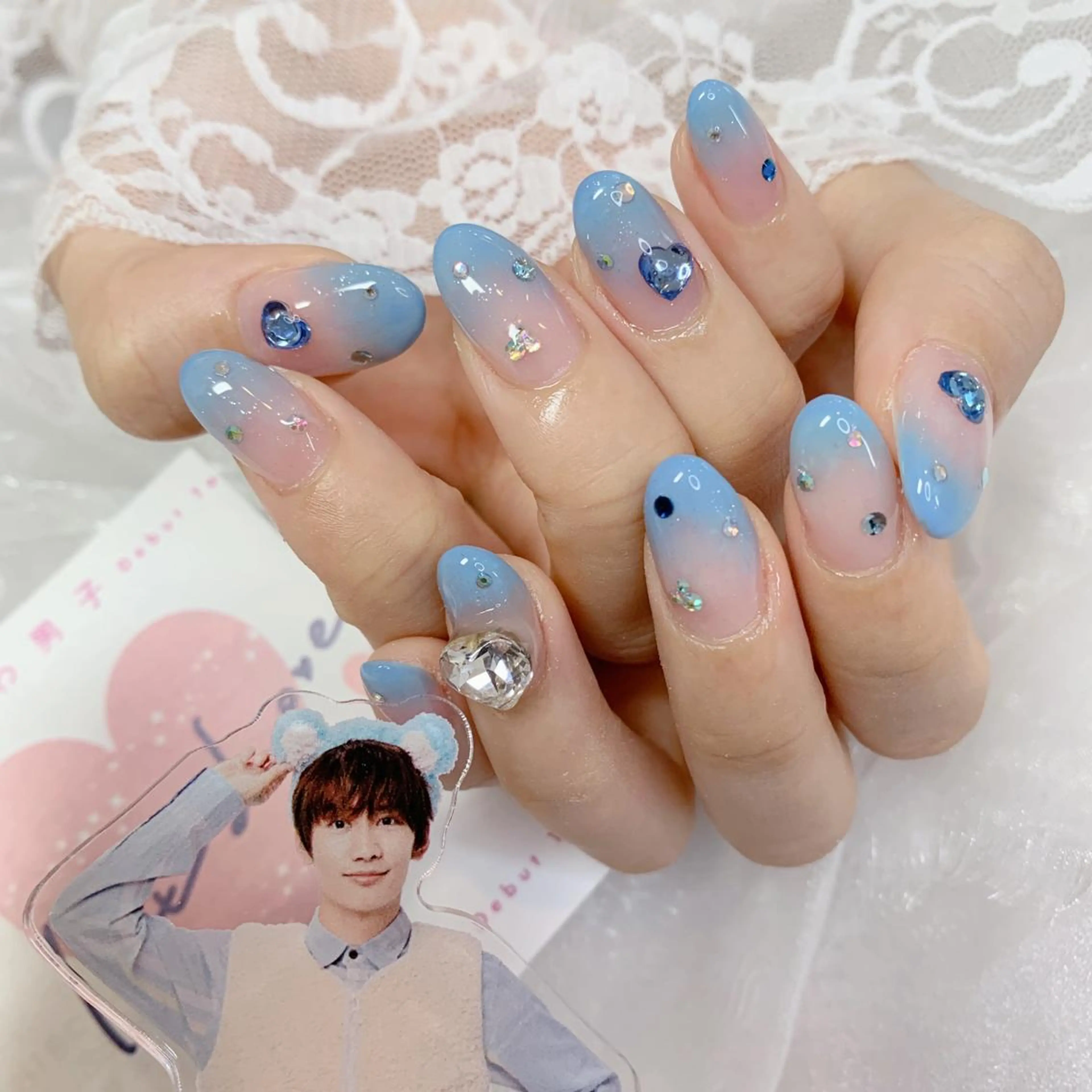 ネイル ハンドネイル La neige* yuki 🥯🍑のネイルデザイン
