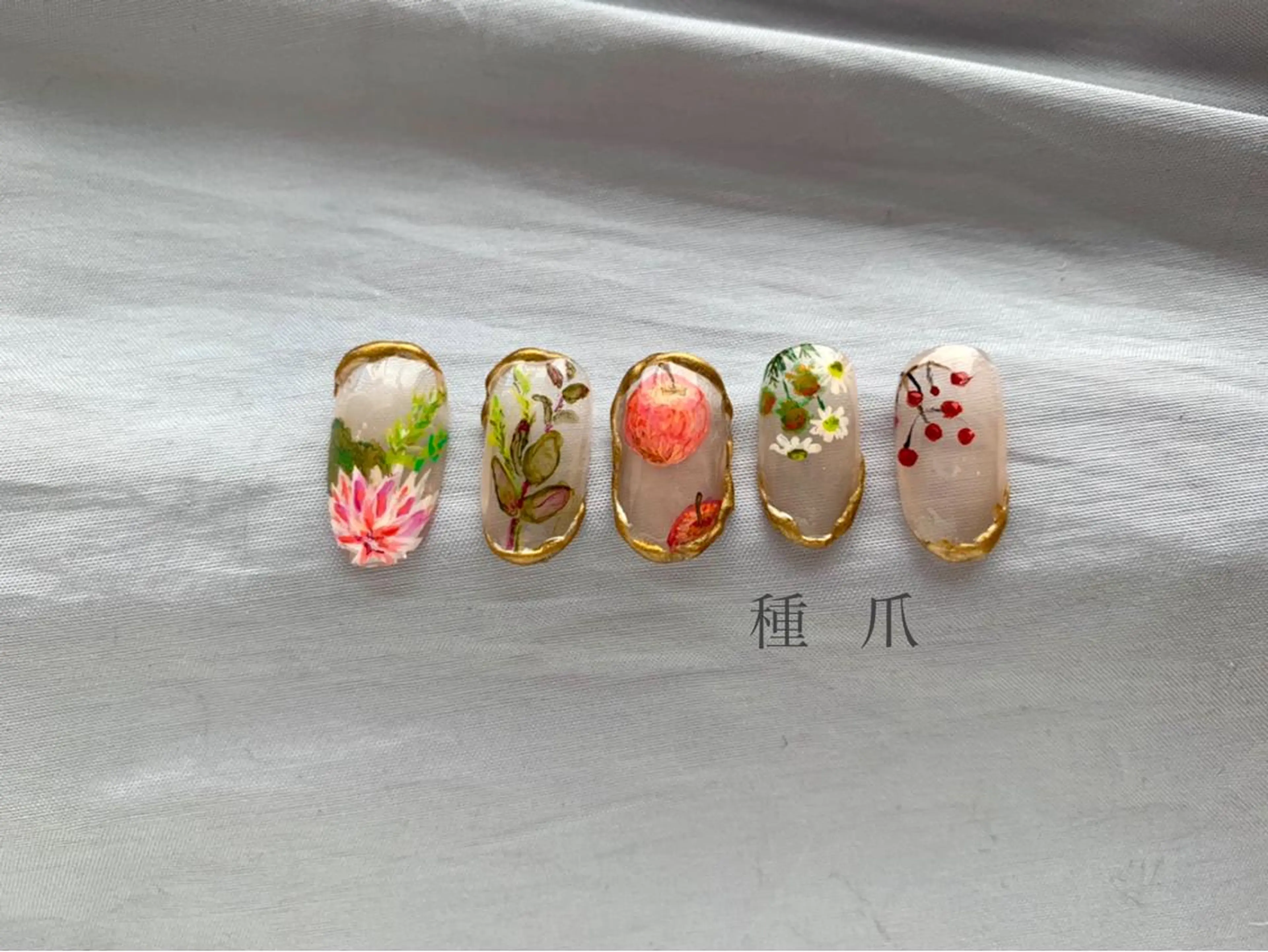 ネイル 種爪所属・種爪 たねつめのネイルデザイン