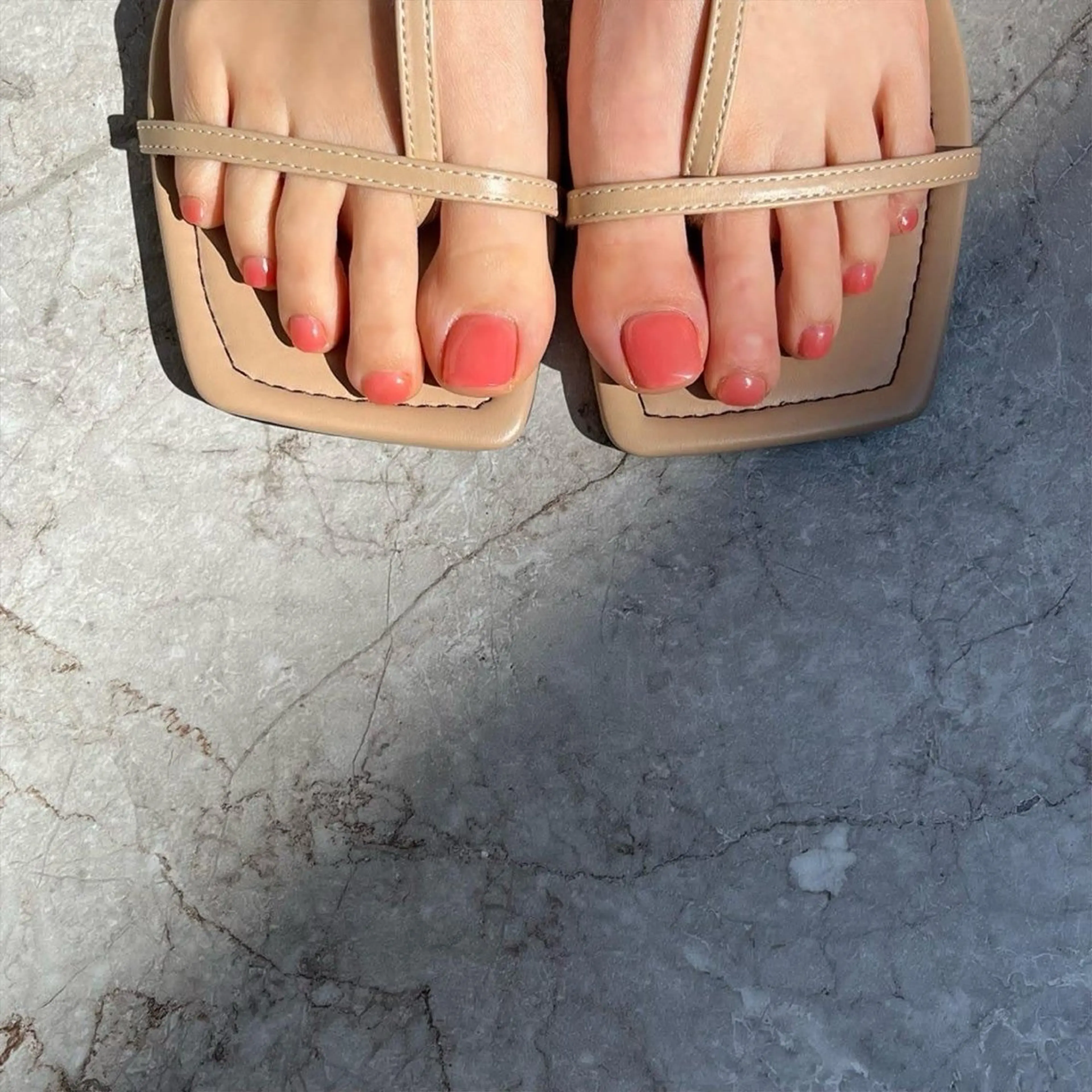 ネイル フットネイル HONOKA W 【深江橋店】のネイルデザイン