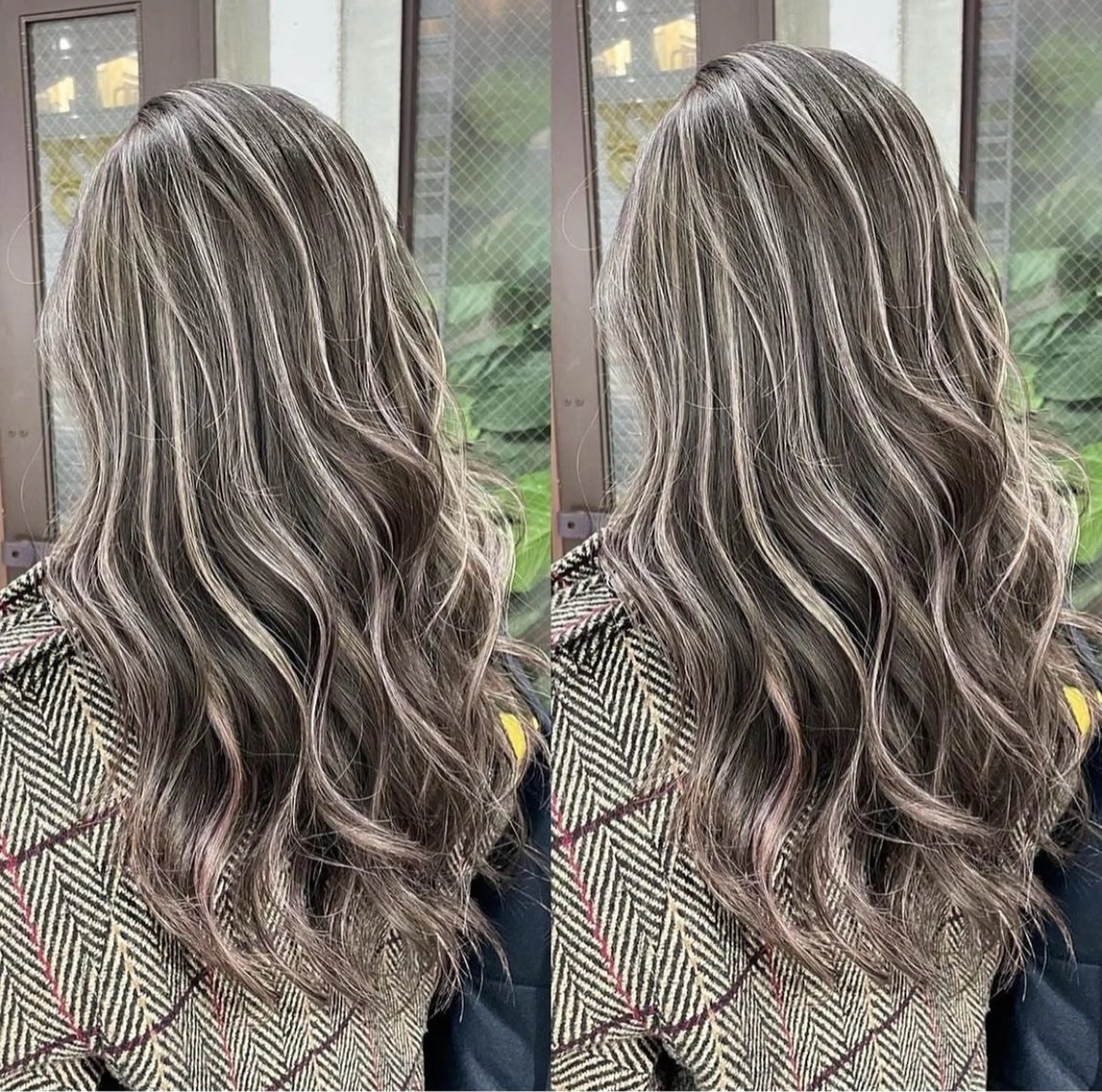 ロング カラー onyx所属・表参道/ハイライト・ バレイヤージュのヘアスタイル