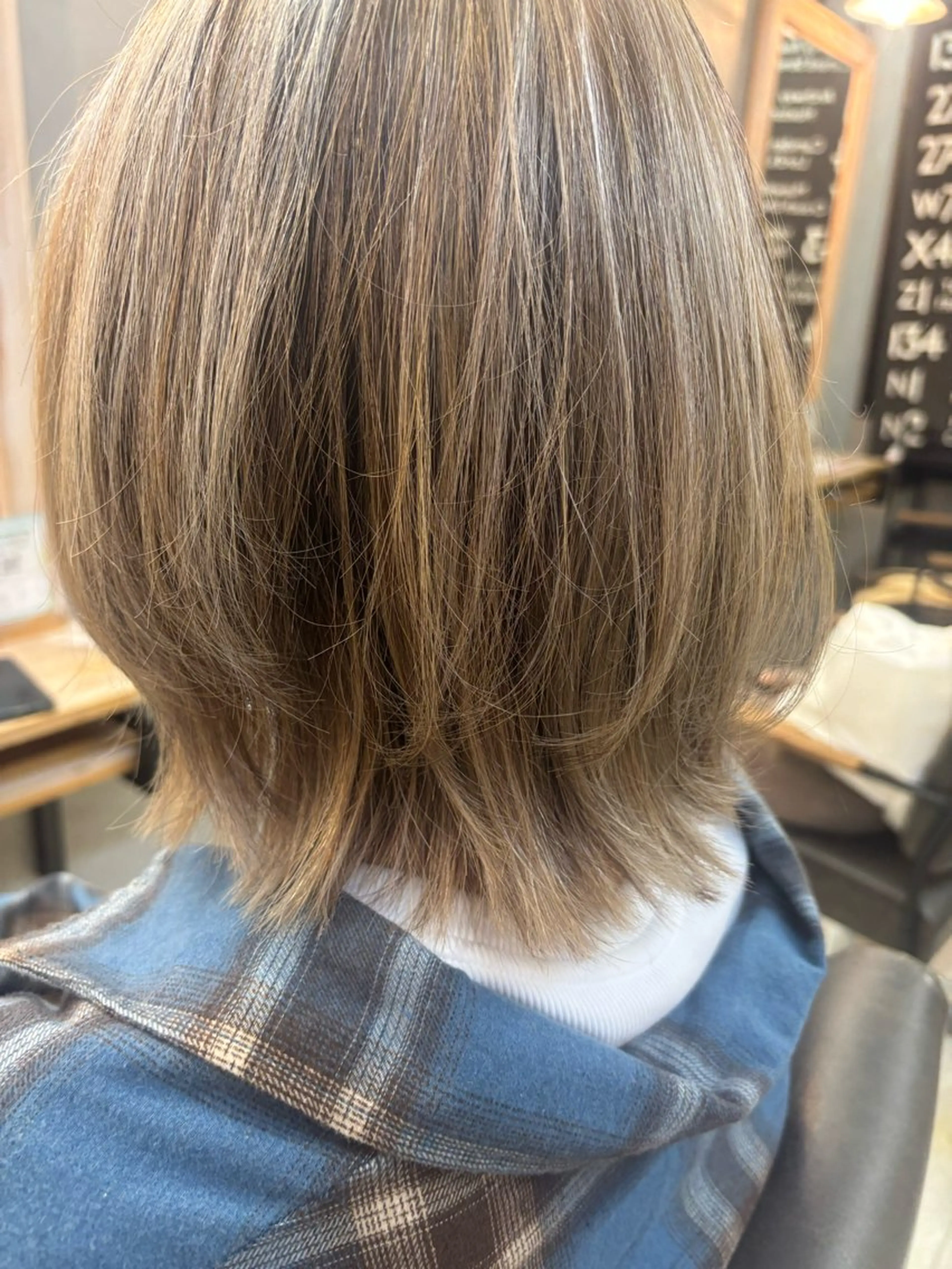 ミディアム Hair art chiffon 川口店所属・レディースカット💎 INA️🫧のヘアスタイル