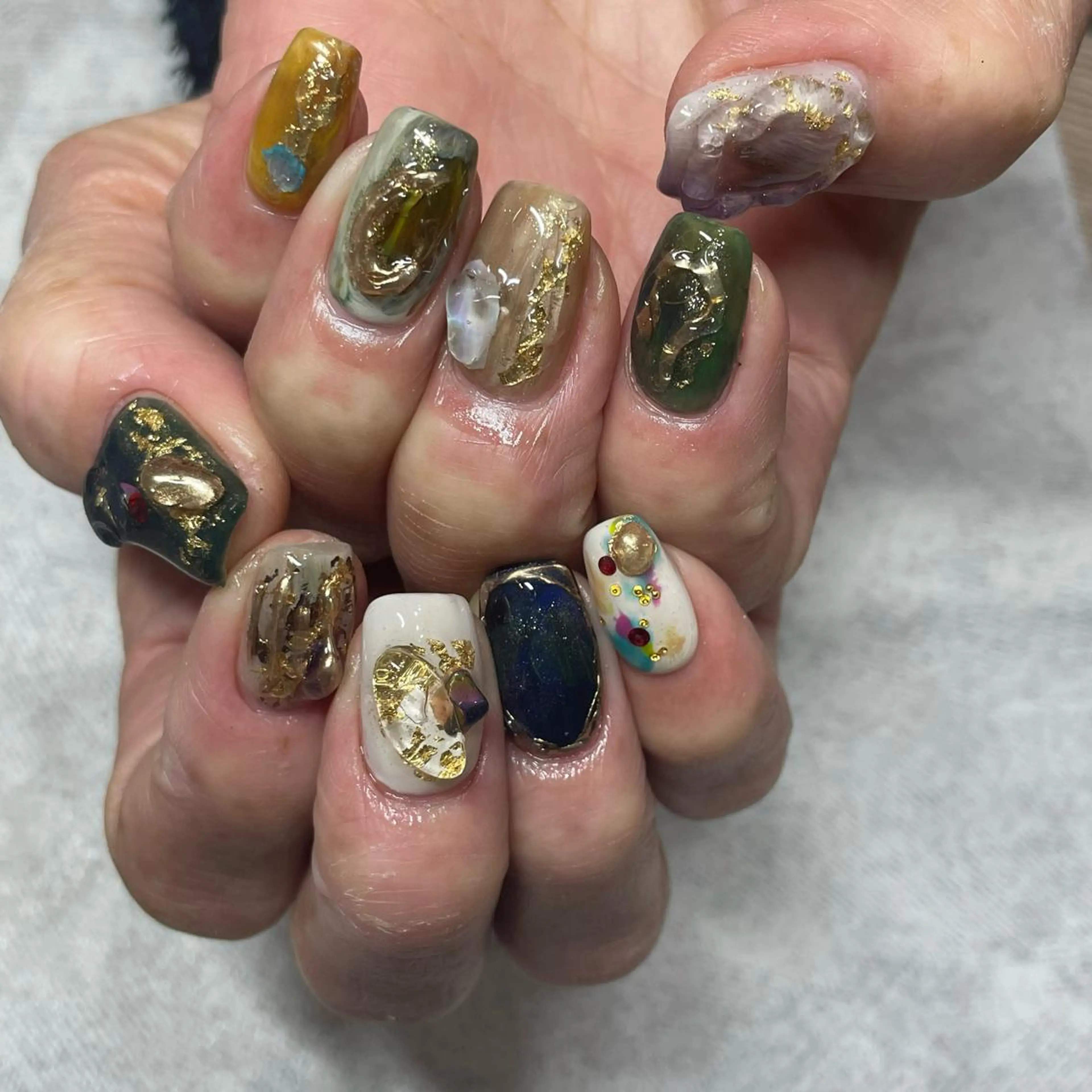 ネイル ハンドネイル ハンドケア nailsalon SuMILEのネイルデザイン