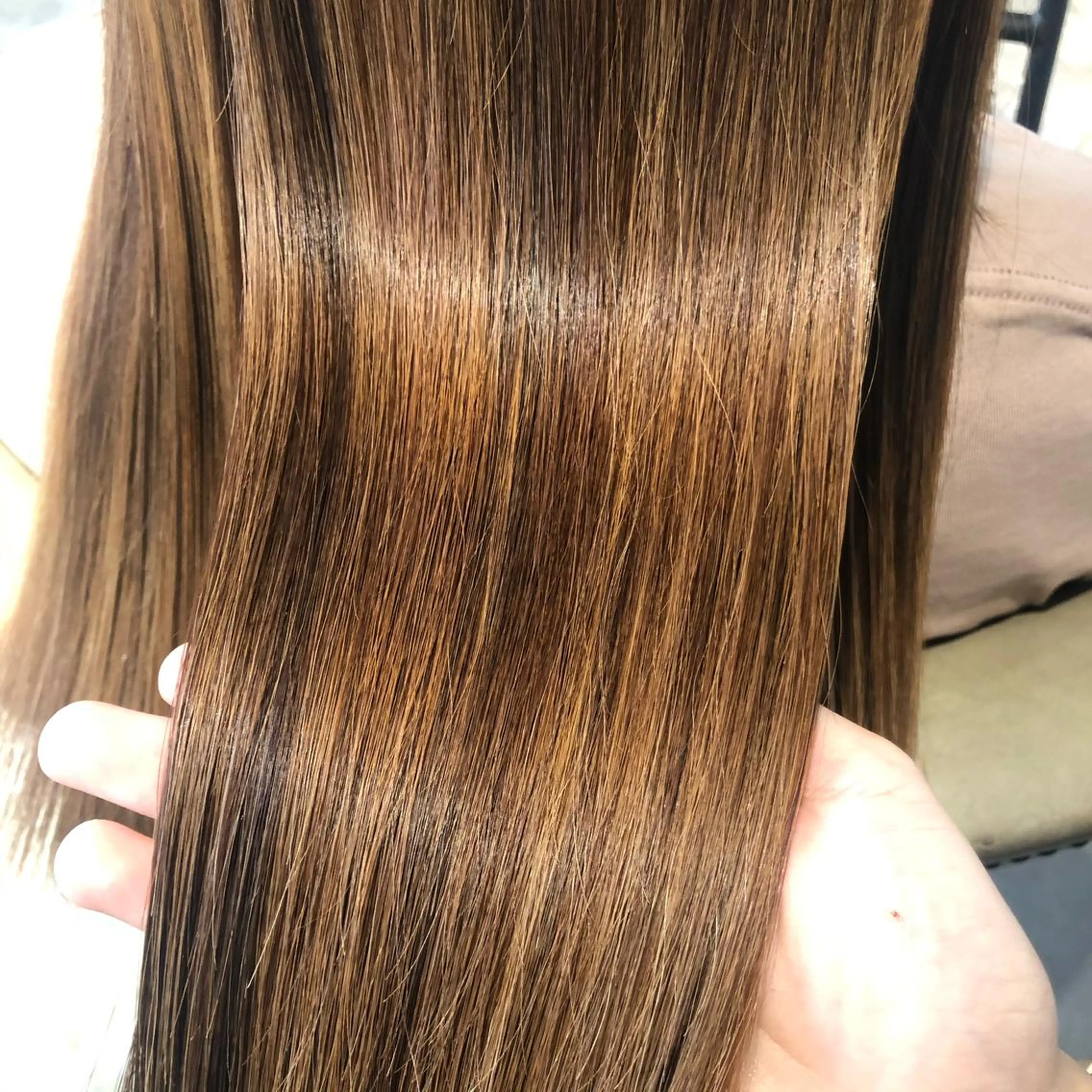 ロング トリートメント 酸熱トリートメント 植田 彩加のヘアスタイル