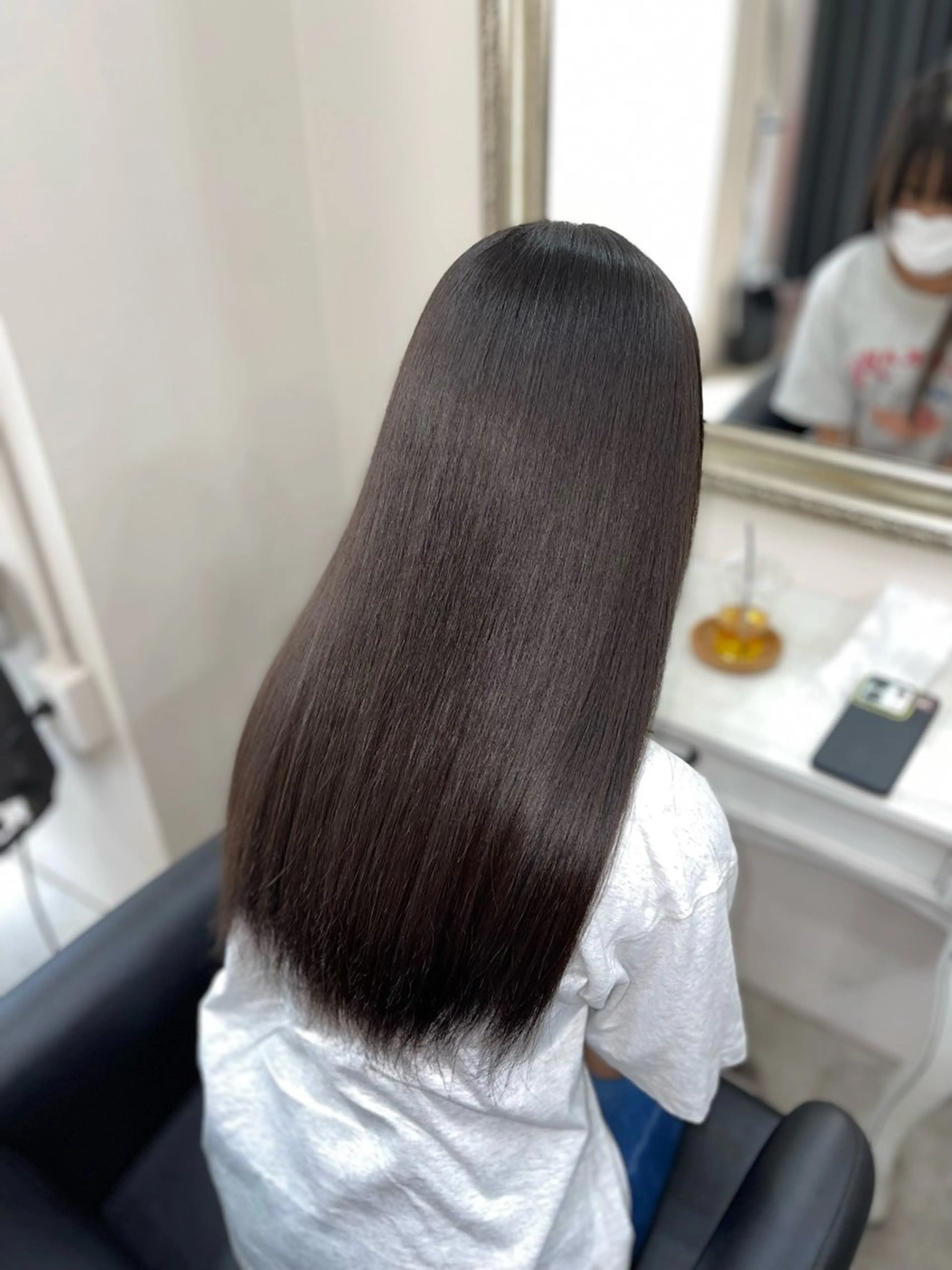 ロング カラー カット 縮毛矯正 トリートメント レイヤー/ 髪質改善/NENEのヘアスタイル
