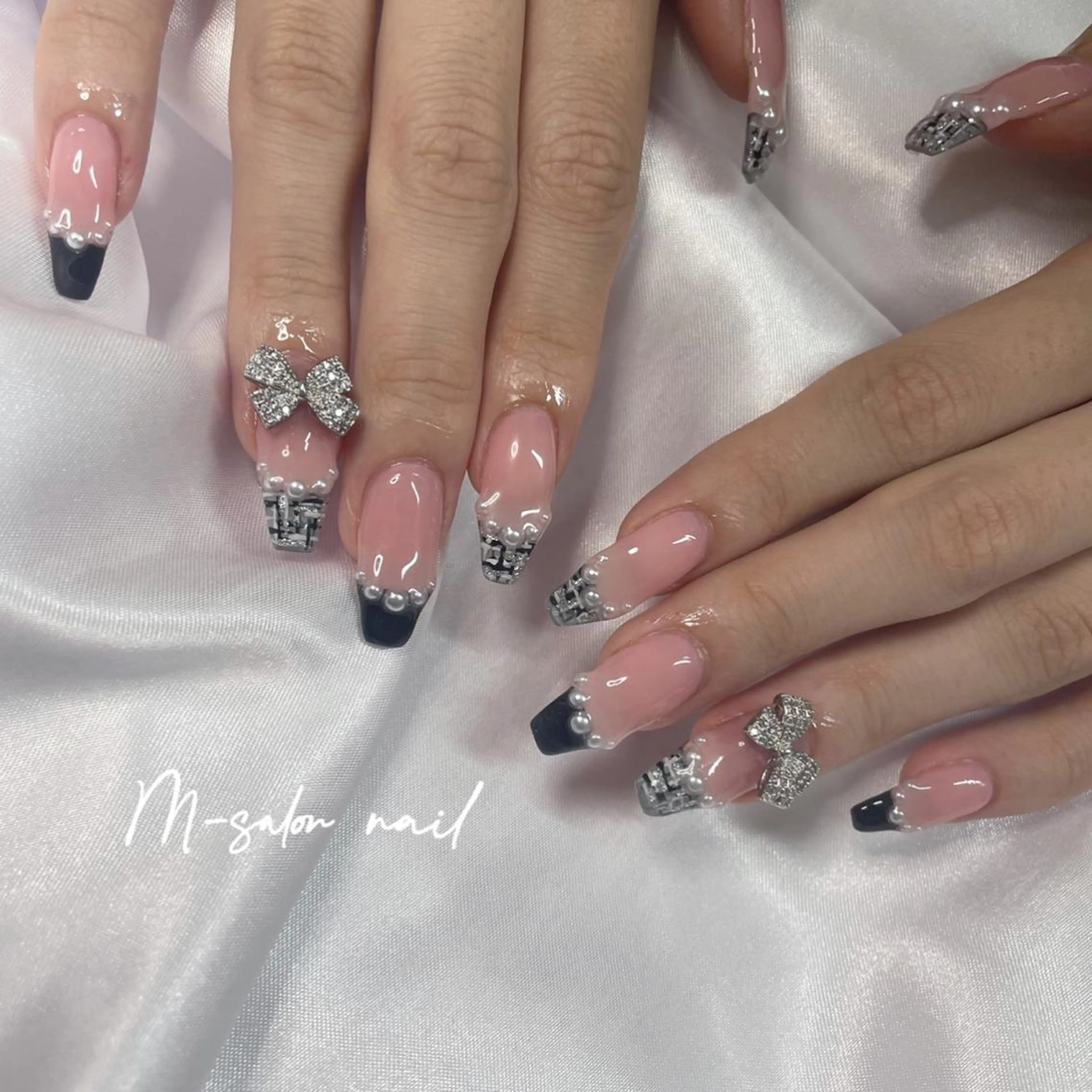ネイル アートネイル ハンドネイル 韓国/網紅/パーツ M-salonのネイルデザイン