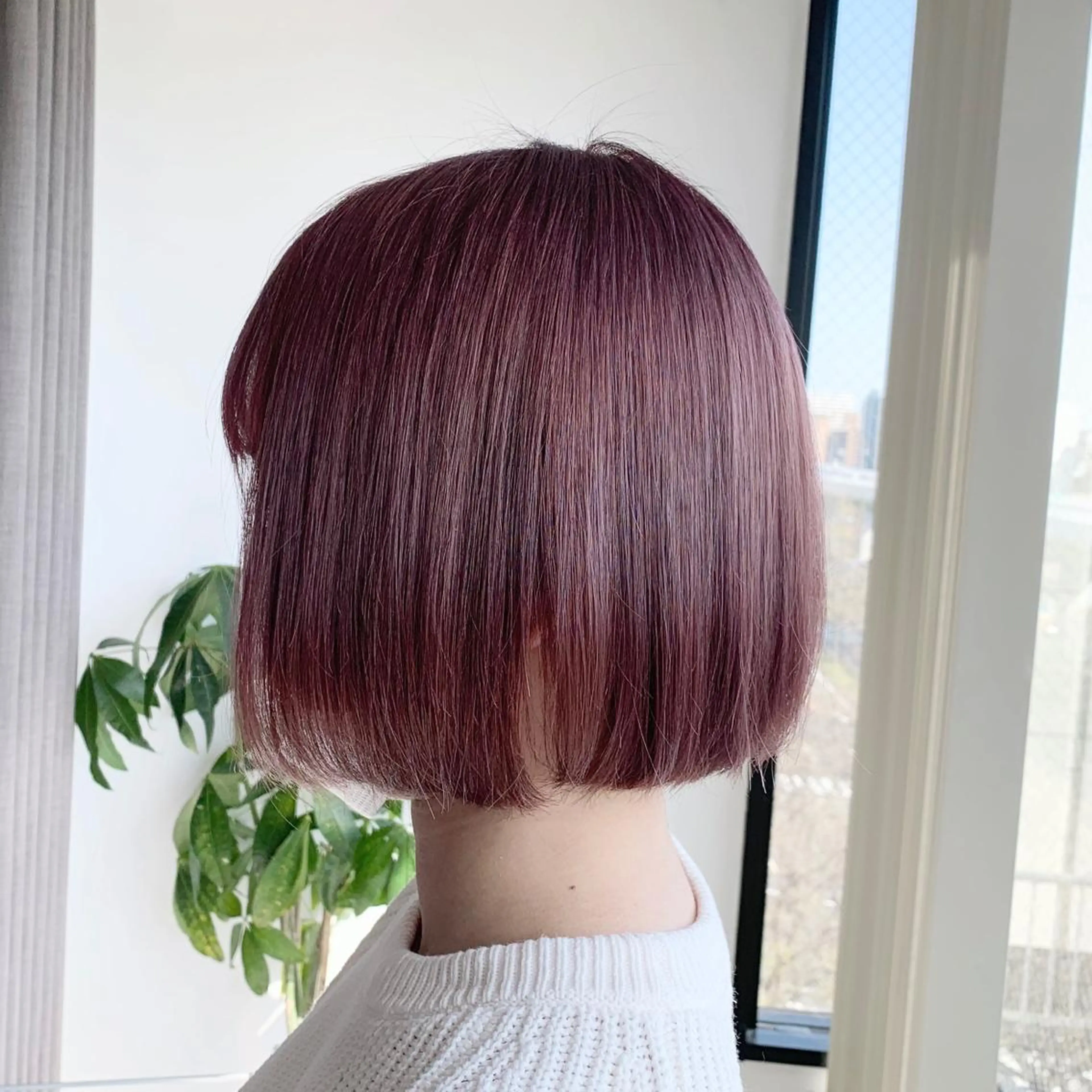 ショート カラー ラベンダーカラー ラベンダーピンク ピンクカラー ✅ケアブリーチ✅ トヨオカ ノブヒデのヘアスタイル