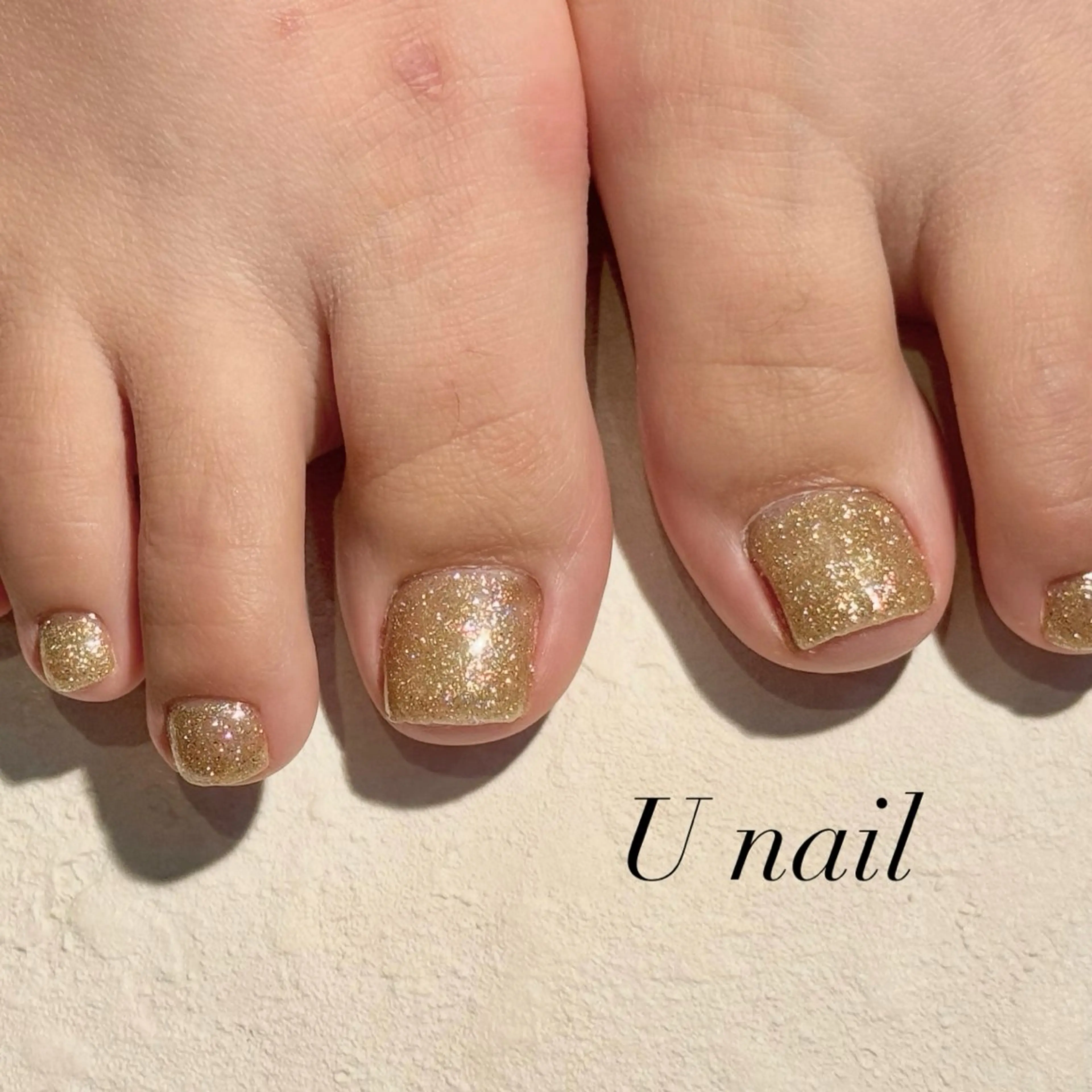 ネイル フラッシュネイル ジェルネイル フットネイル U nail所属・U nailのネイルデザイン