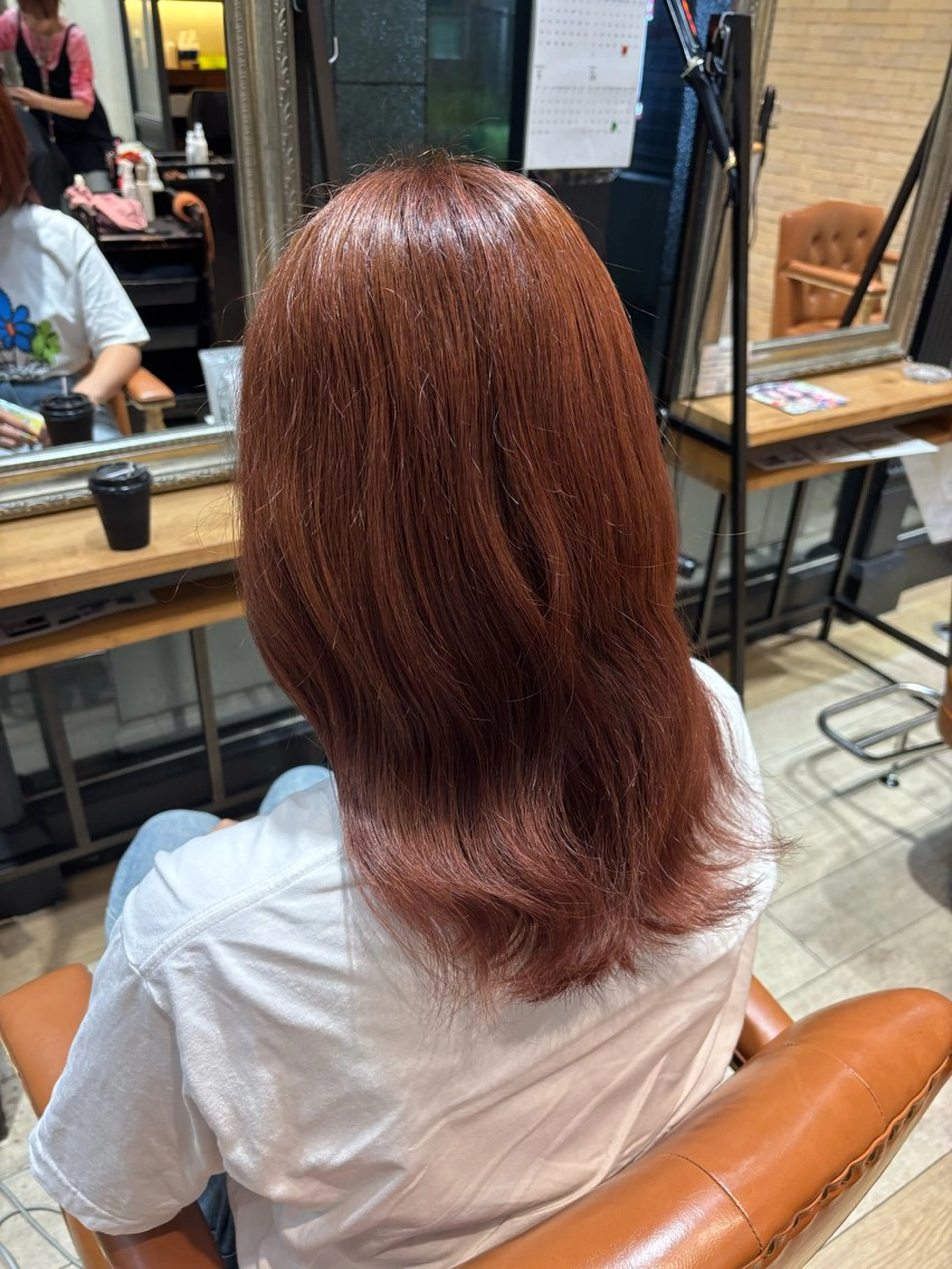 セミロング ヘアカラー ななか /KOKOROのヘアスタイル