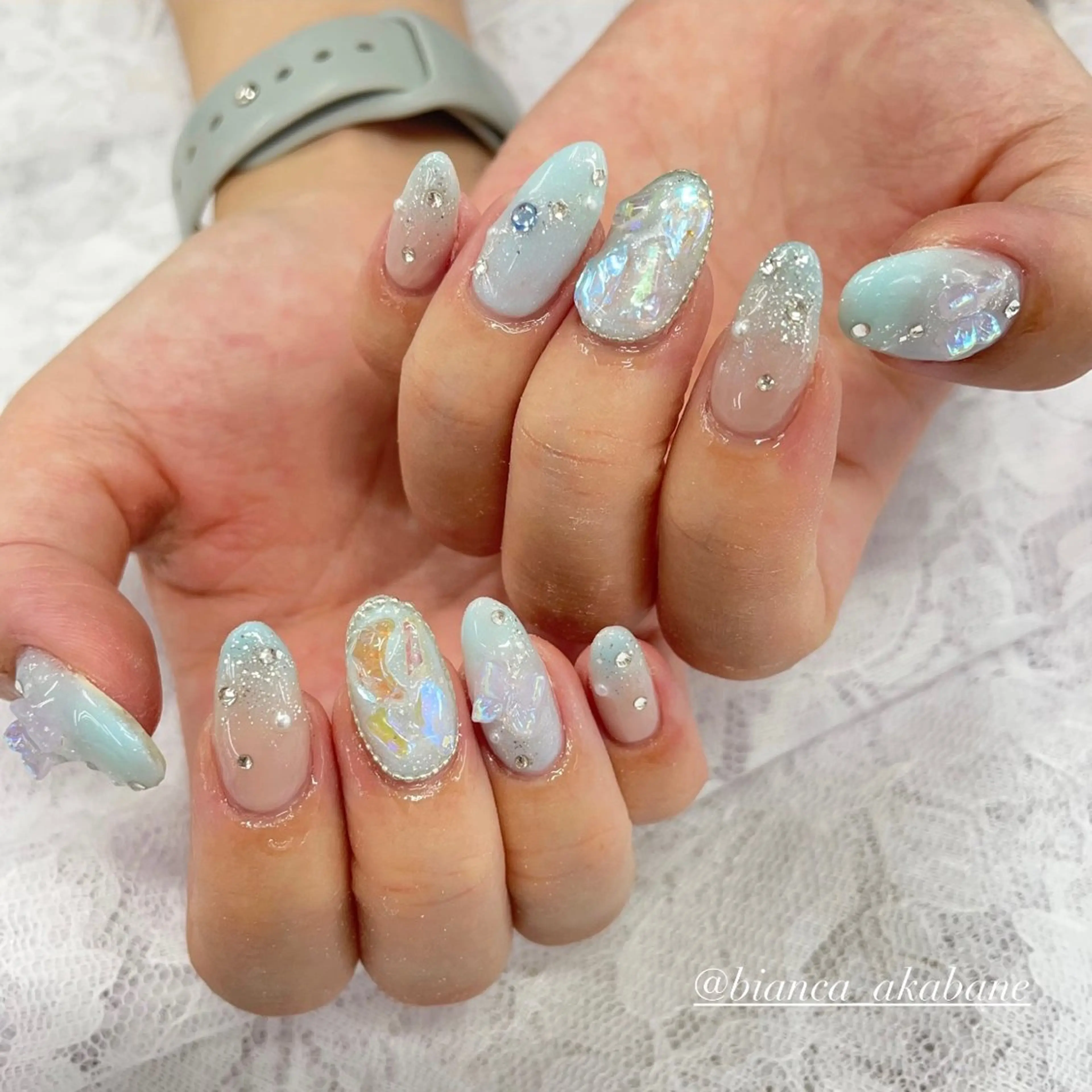 ネイル ハンドネイル Bianca赤羽 松元🥣🫧のネイルデザイン
