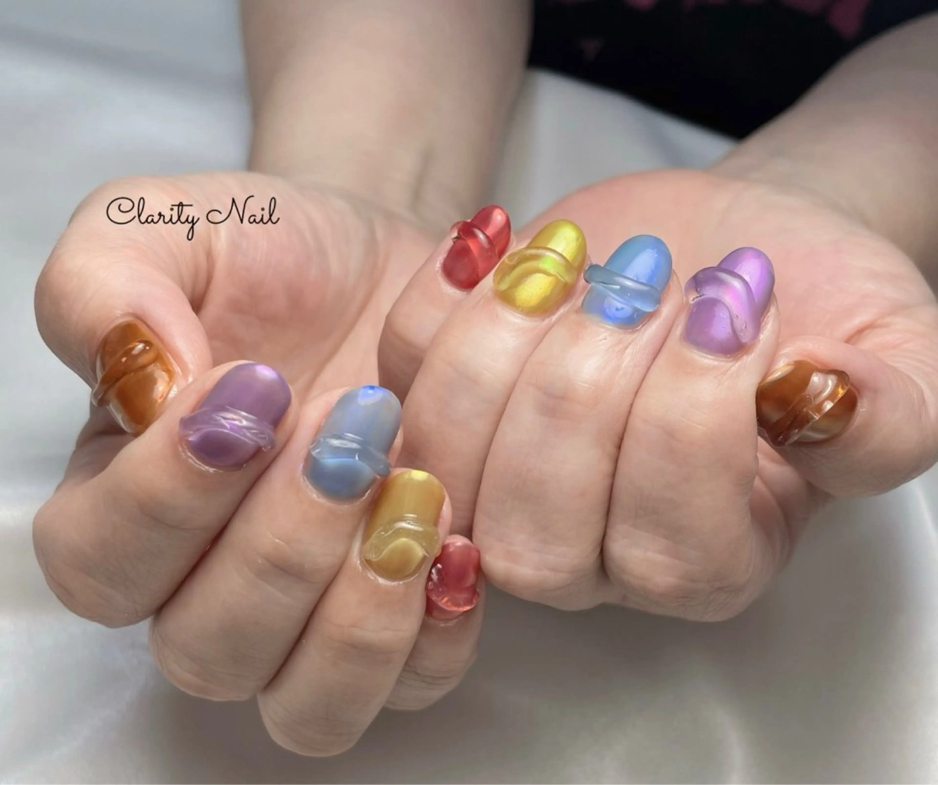 ネイル アートネイル 持ち込み ハンドネイル Clarity Nailのネイルデザイン