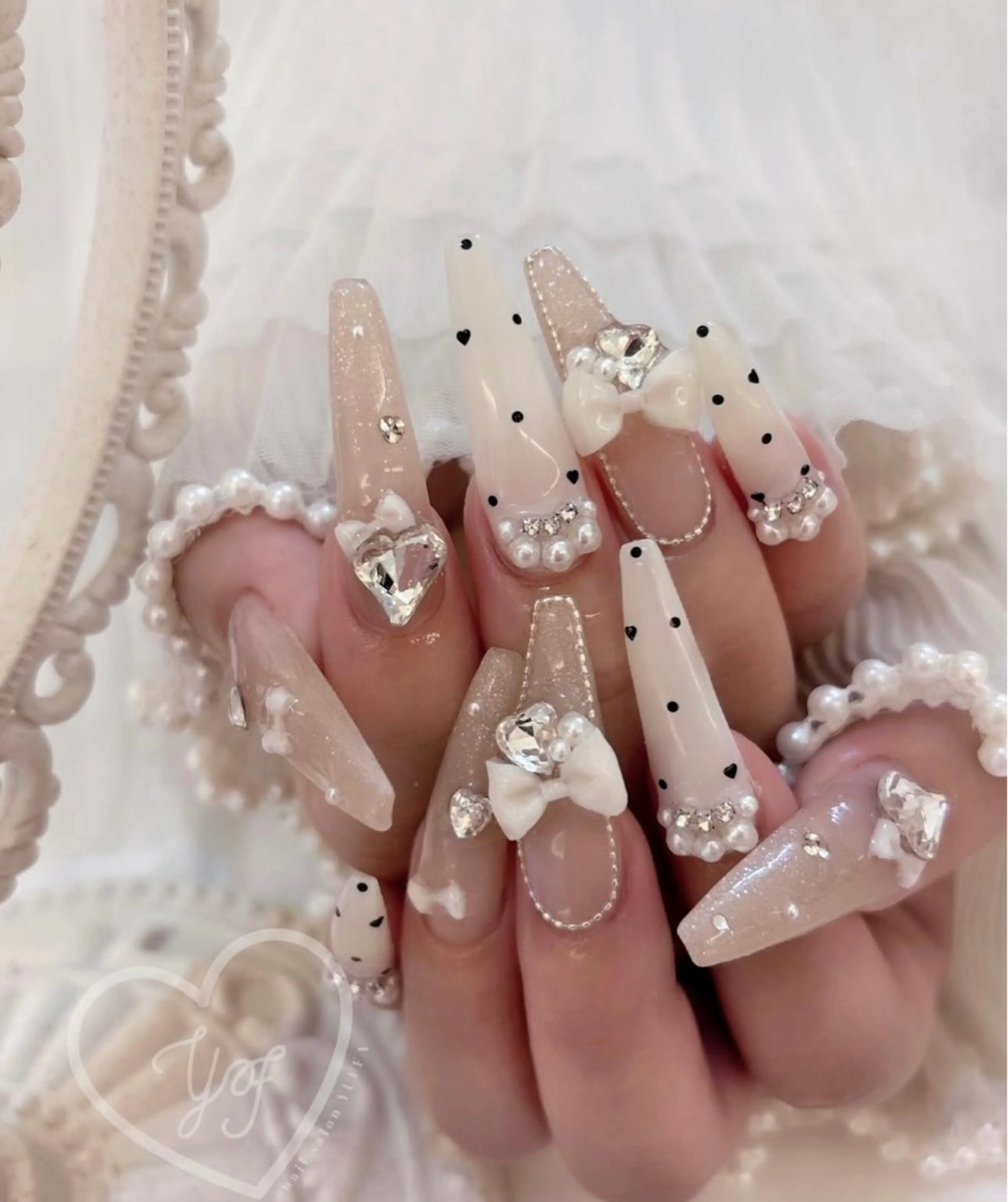 ネイル 韓国ネイル 持ち込み ニュアンスネイル ネイルチップ ハンドネイル TABI ANA.CHUOのネイルデザイン